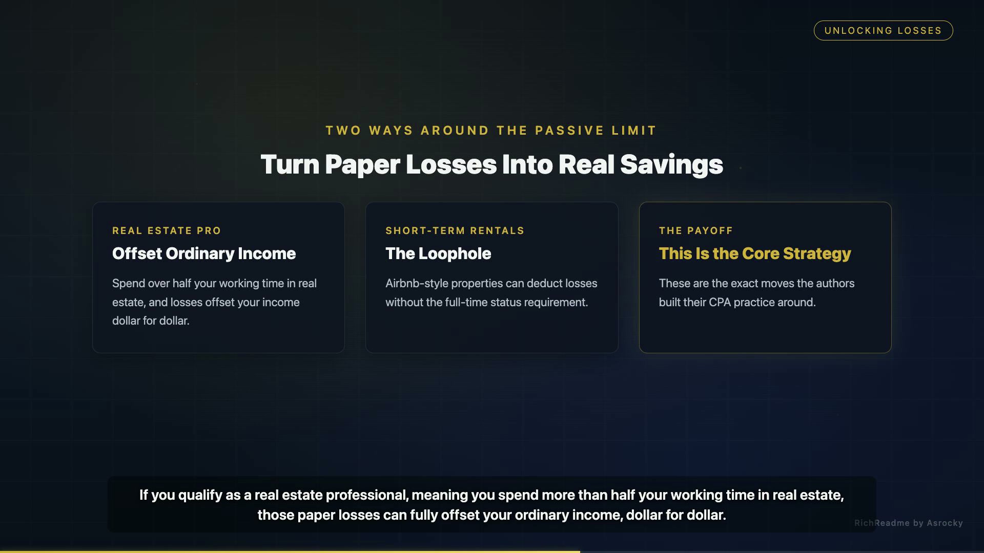 Turn Paper Losses Into Real Savings