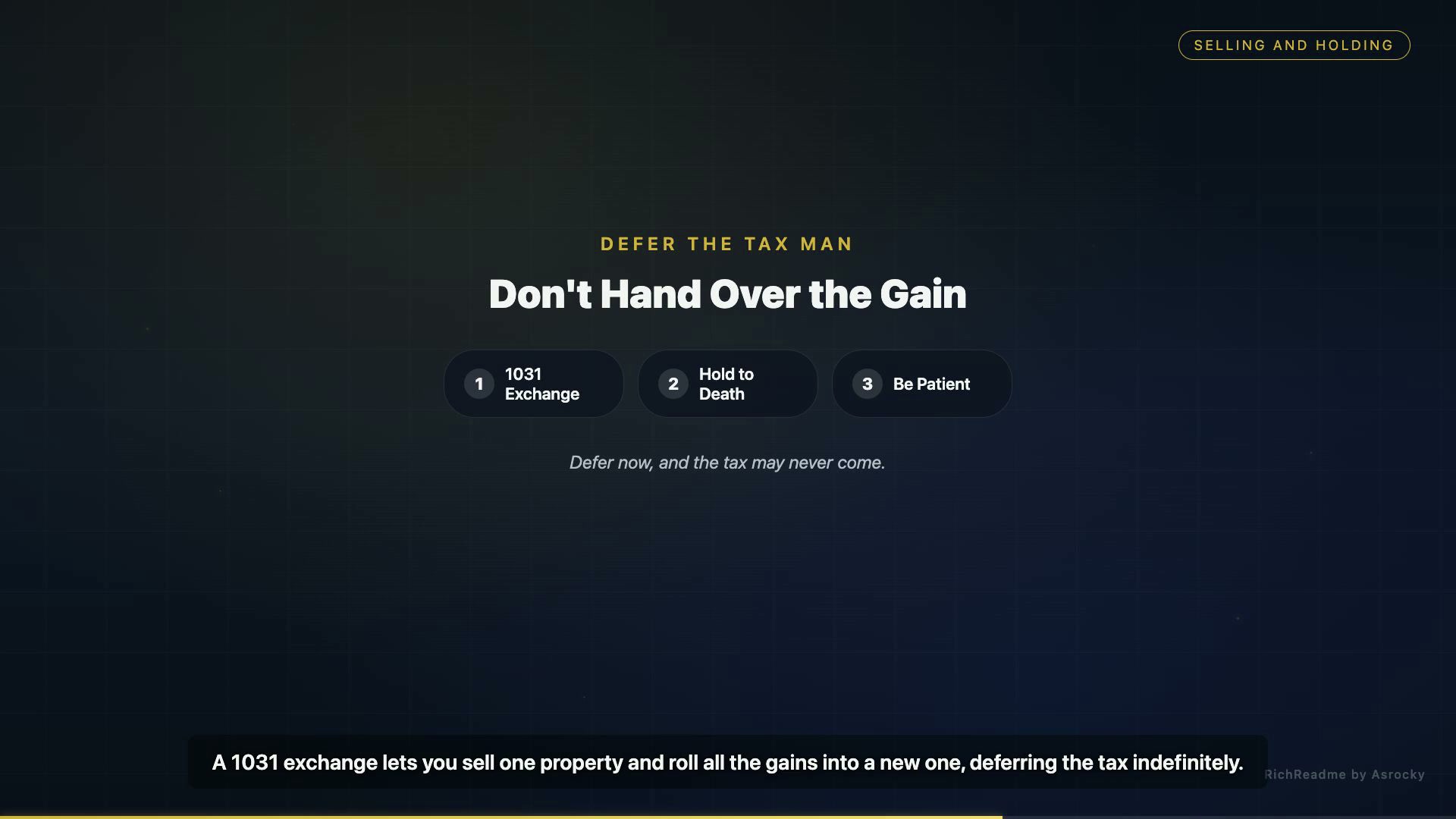 Don't Hand Over the Gain