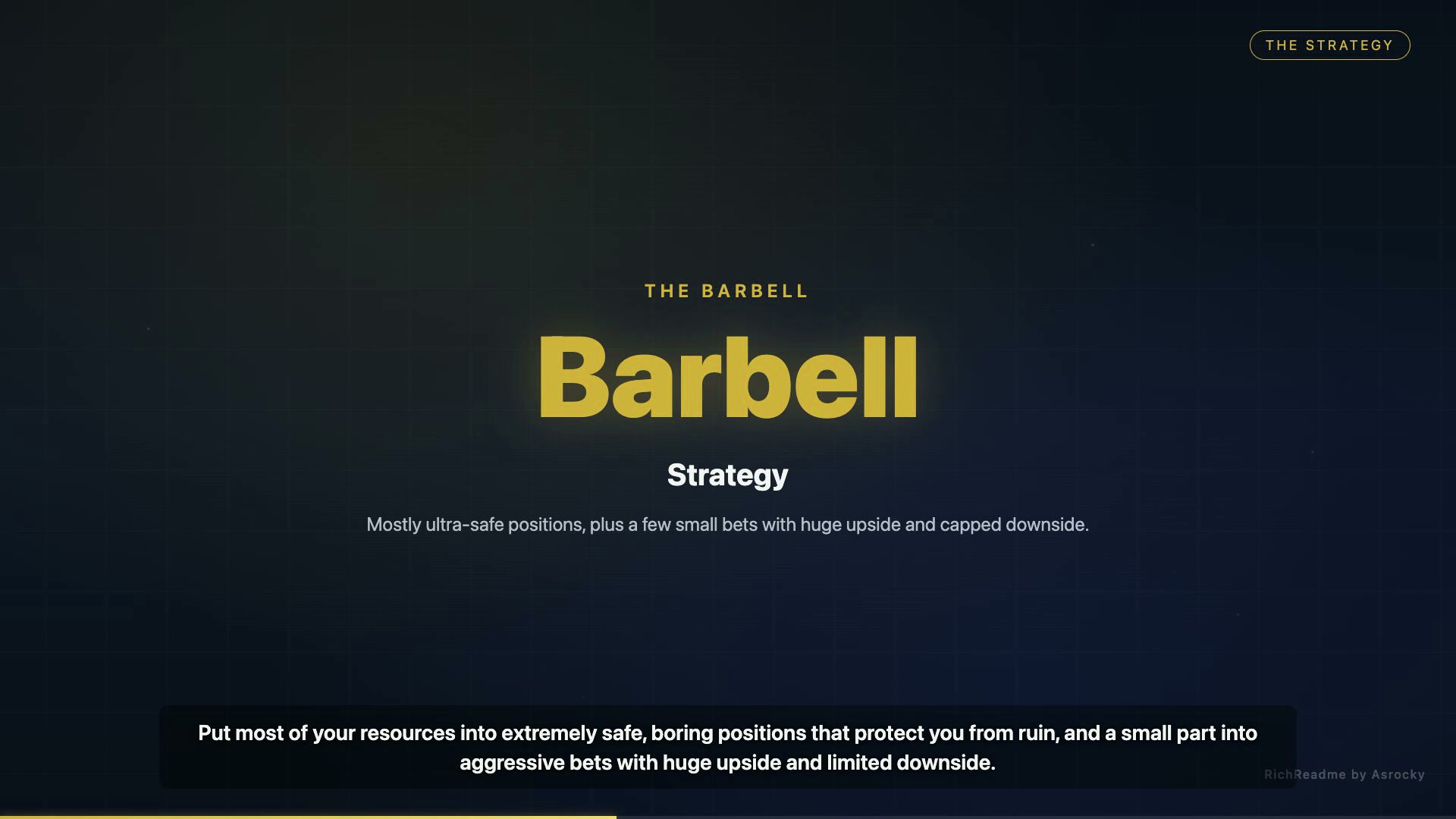 The Strategy