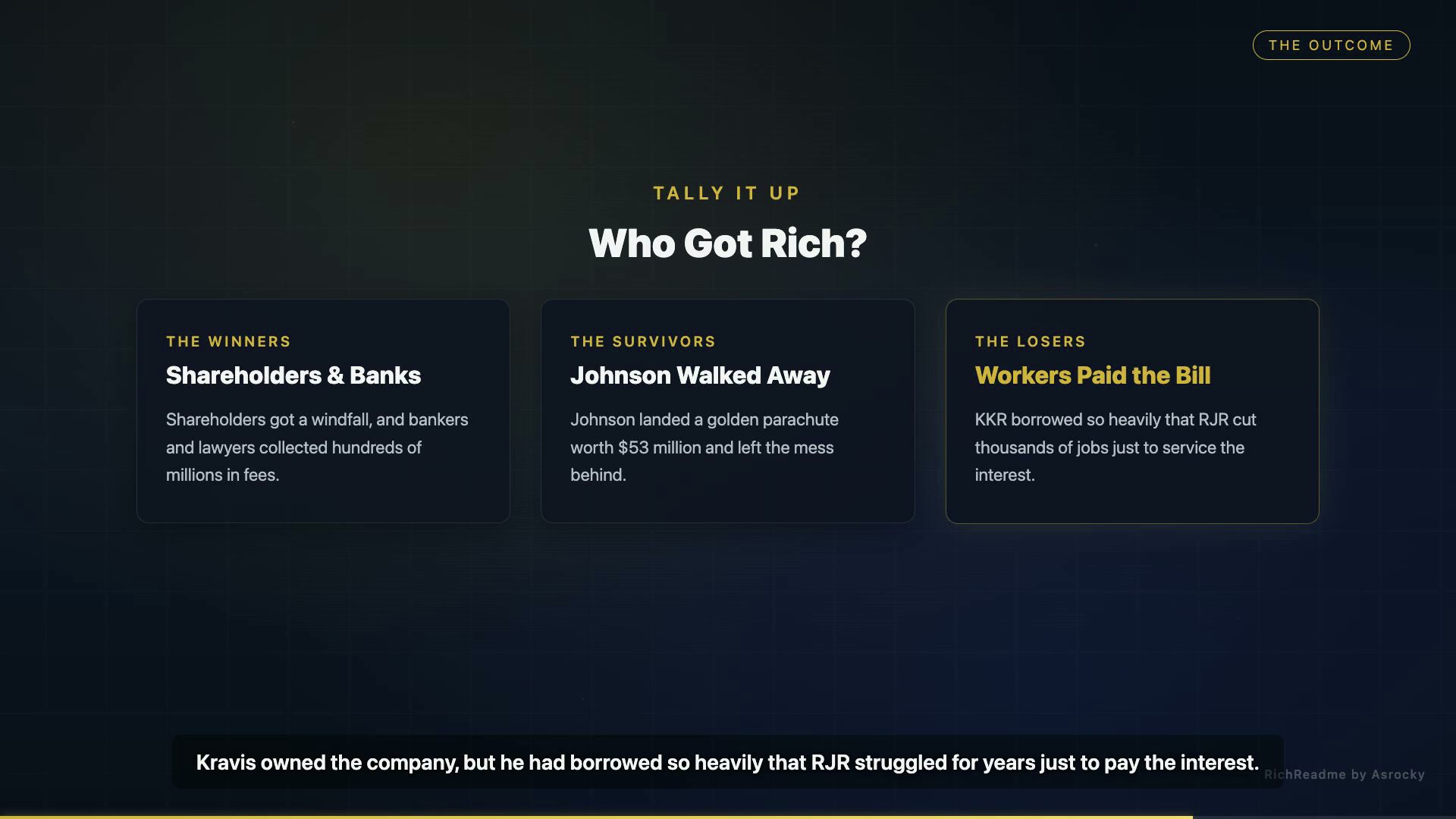 Who Got Rich?