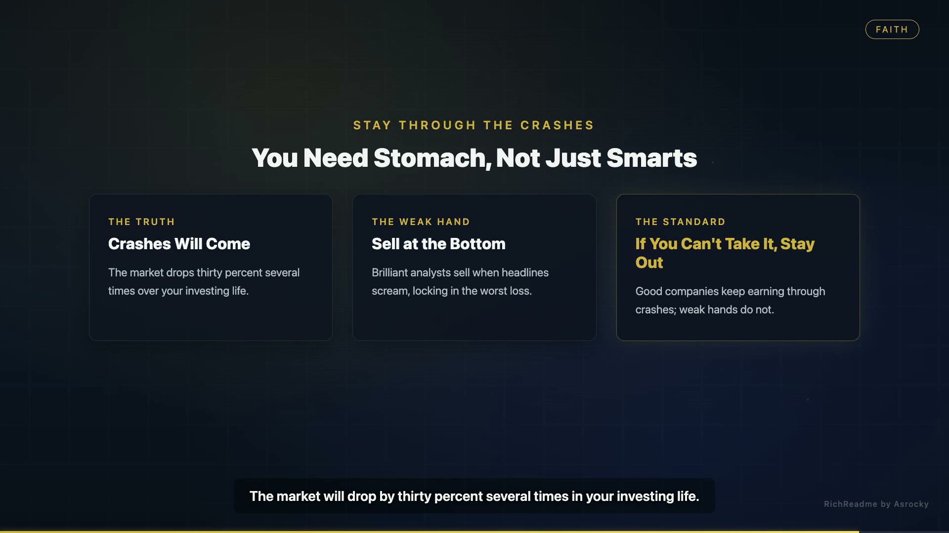 You Need Stomach, Not Just Smarts