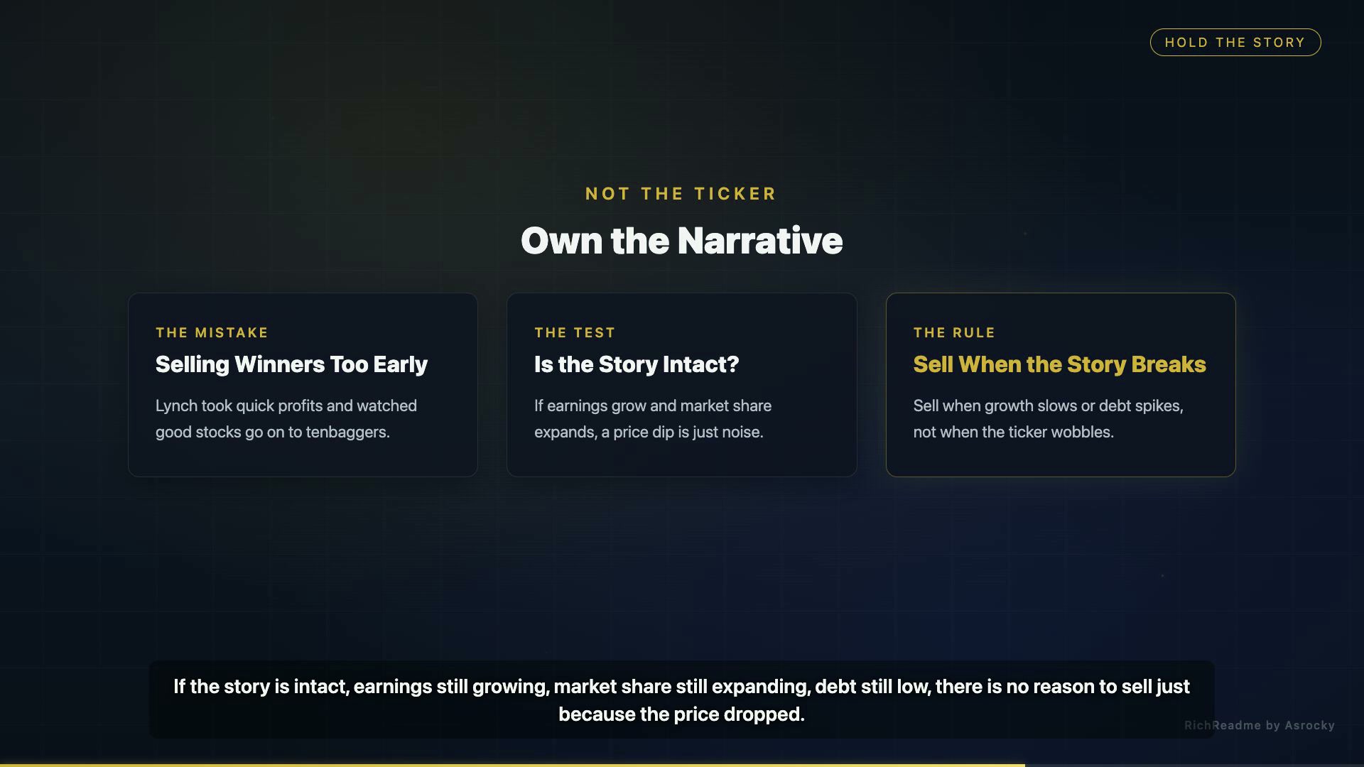 Own the Narrative
