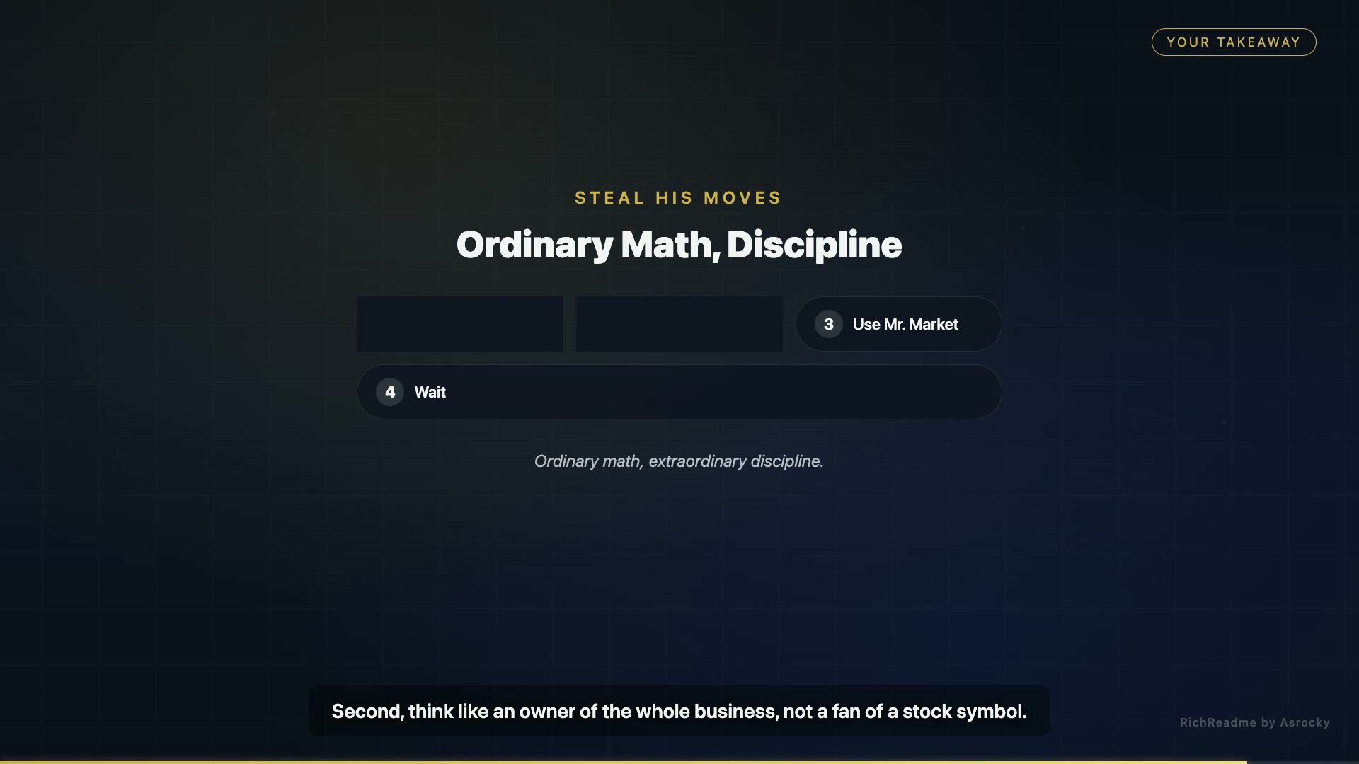 Ordinary Math, Discipline