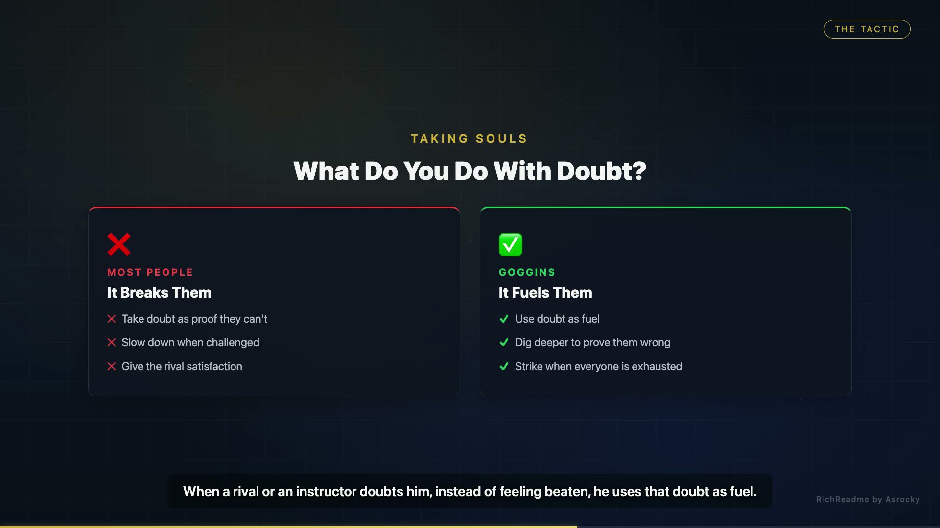 What Do You Do With Doubt?