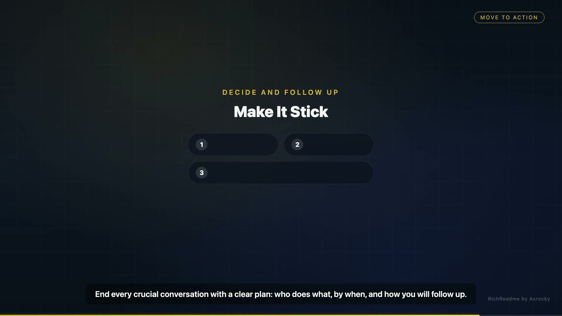 Make It Stick
