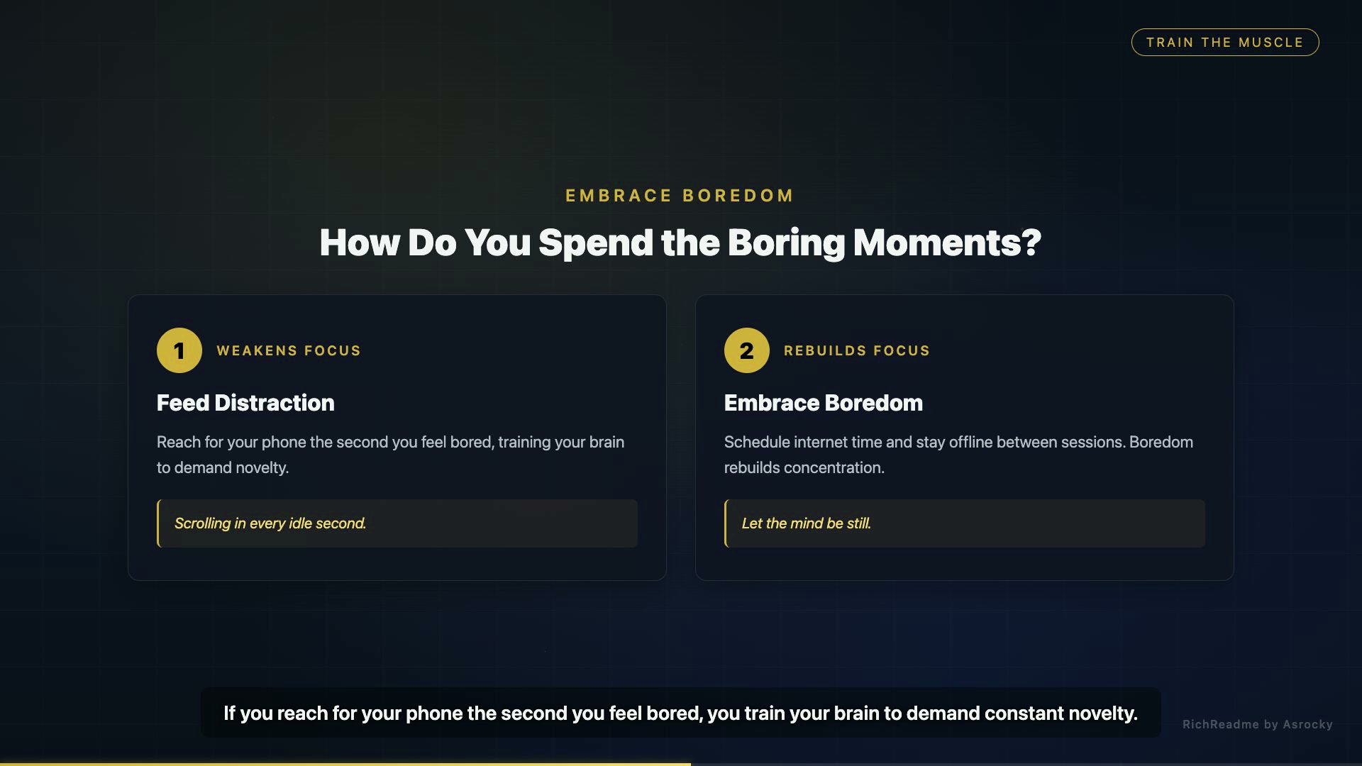 How Do You Spend the Boring Moments?