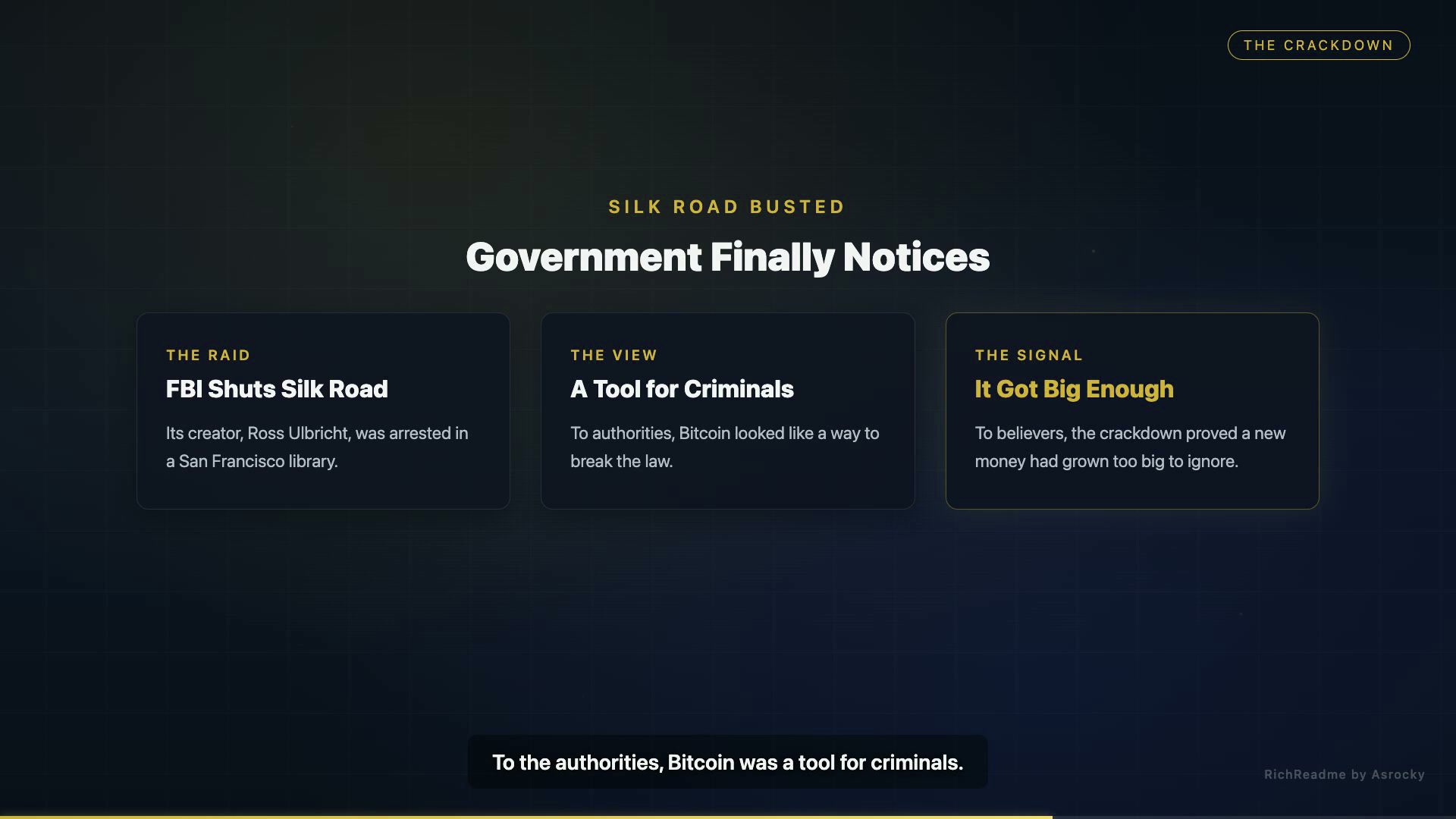 Government Finally Notices