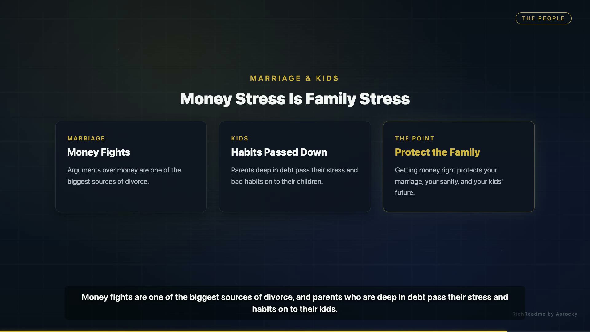 Money Stress Is Family Stress