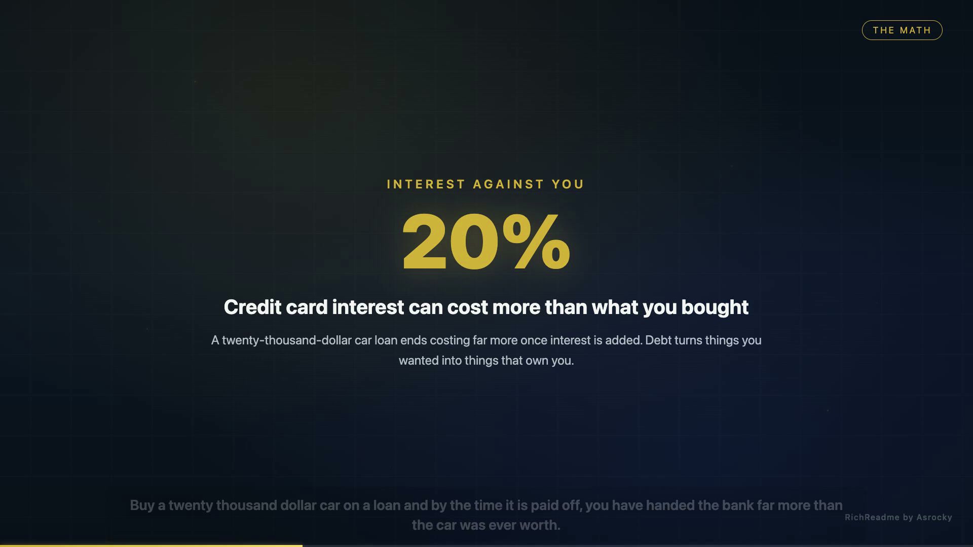 Interest Is a Leak