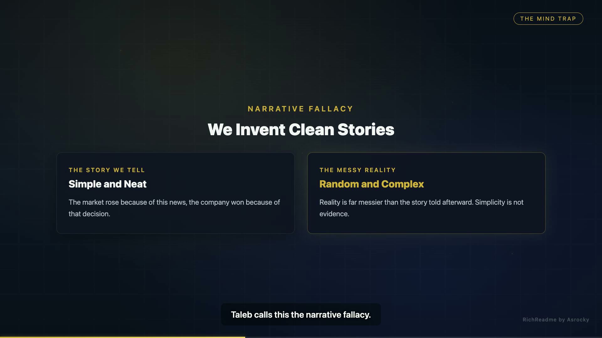 We Invent Clean Stories