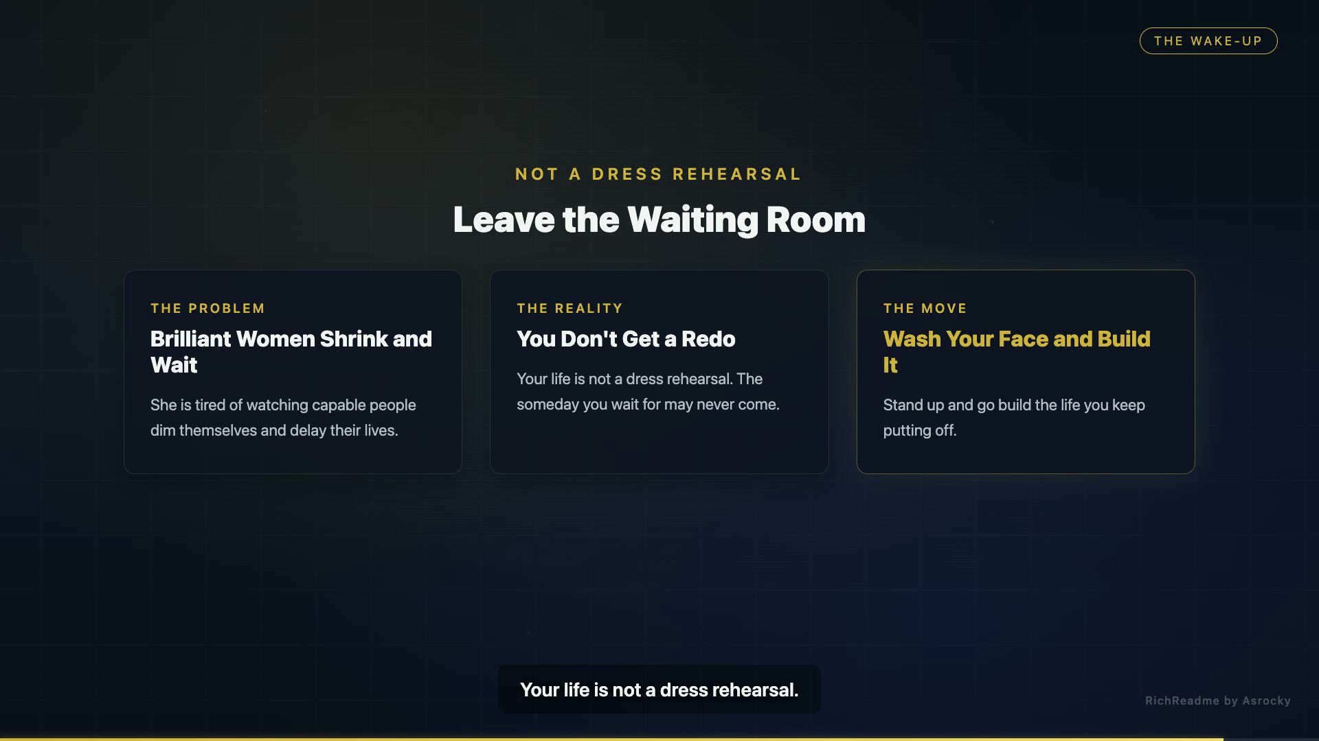 Leave the Waiting Room