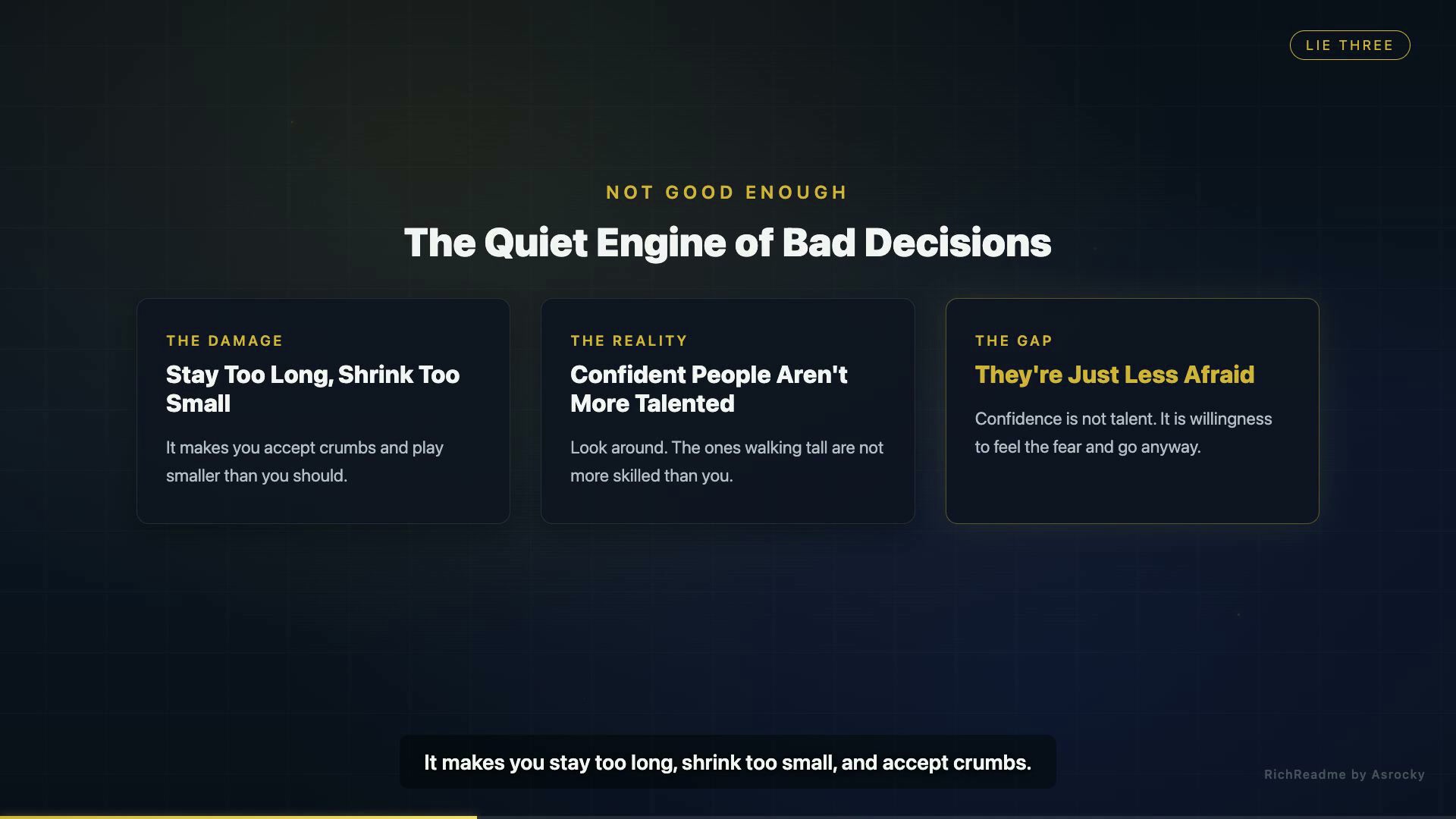 The Quiet Engine of Bad Decisions