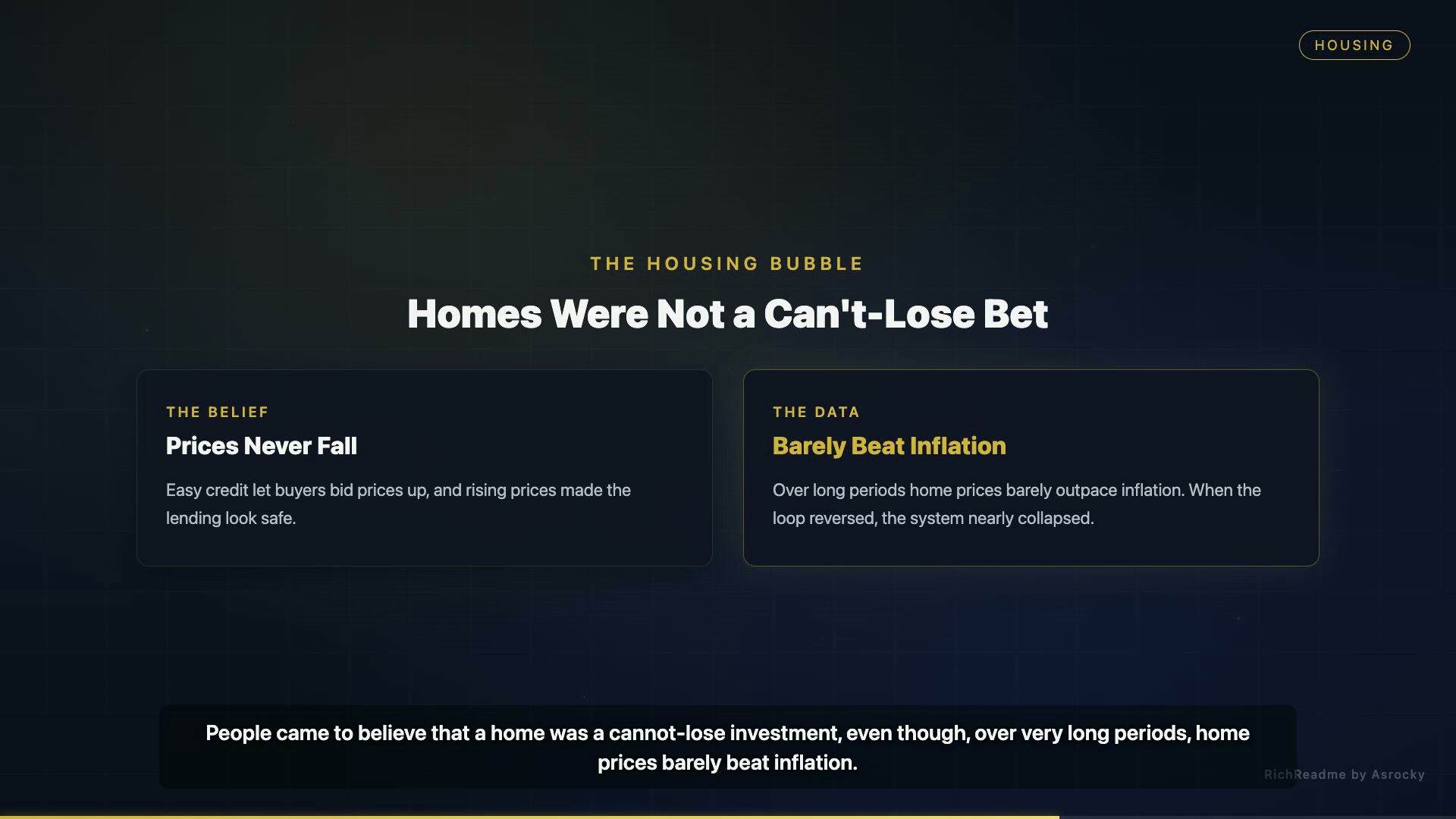 Homes Were Not a Can't-Lose Bet