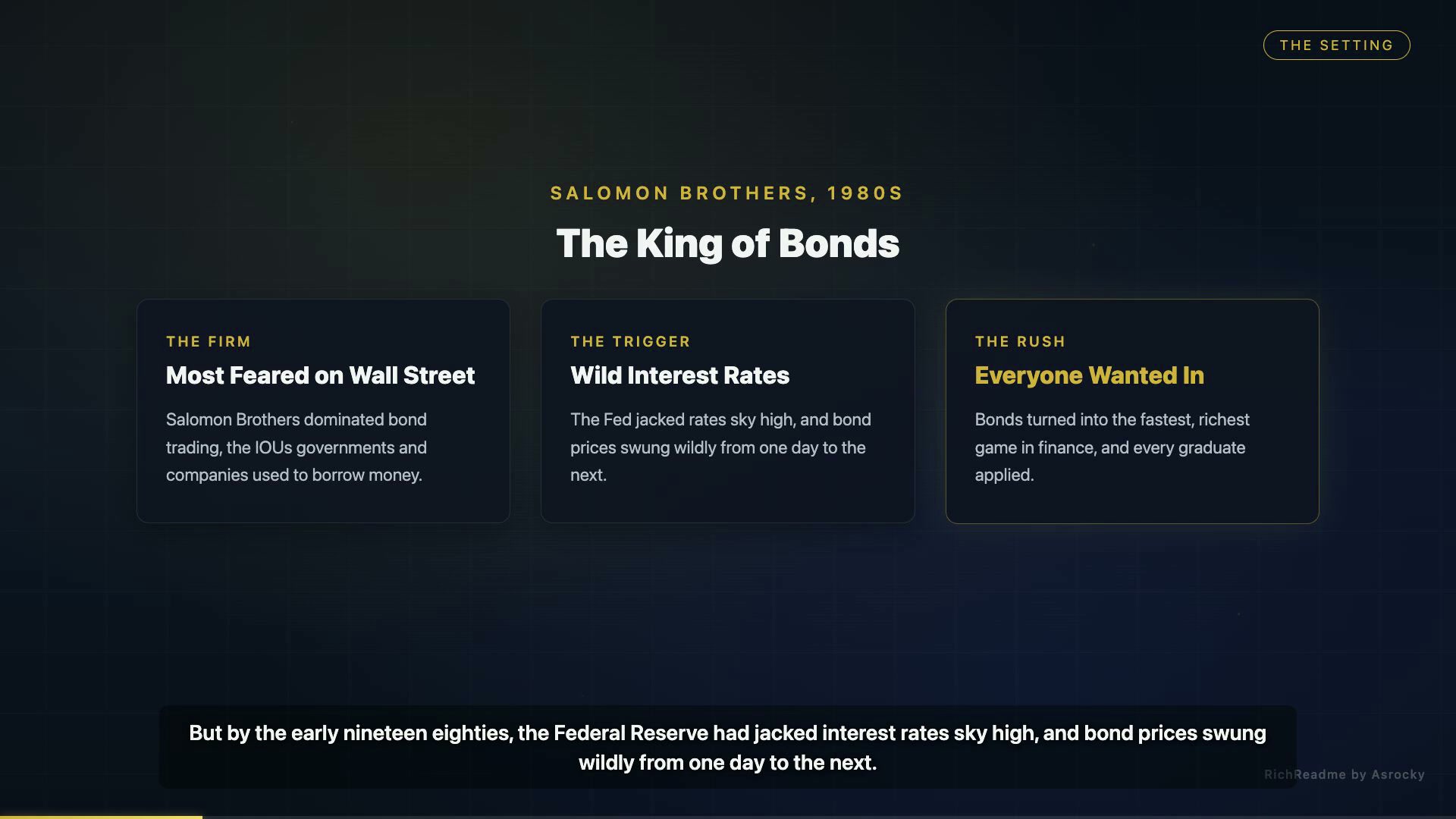 The King of Bonds