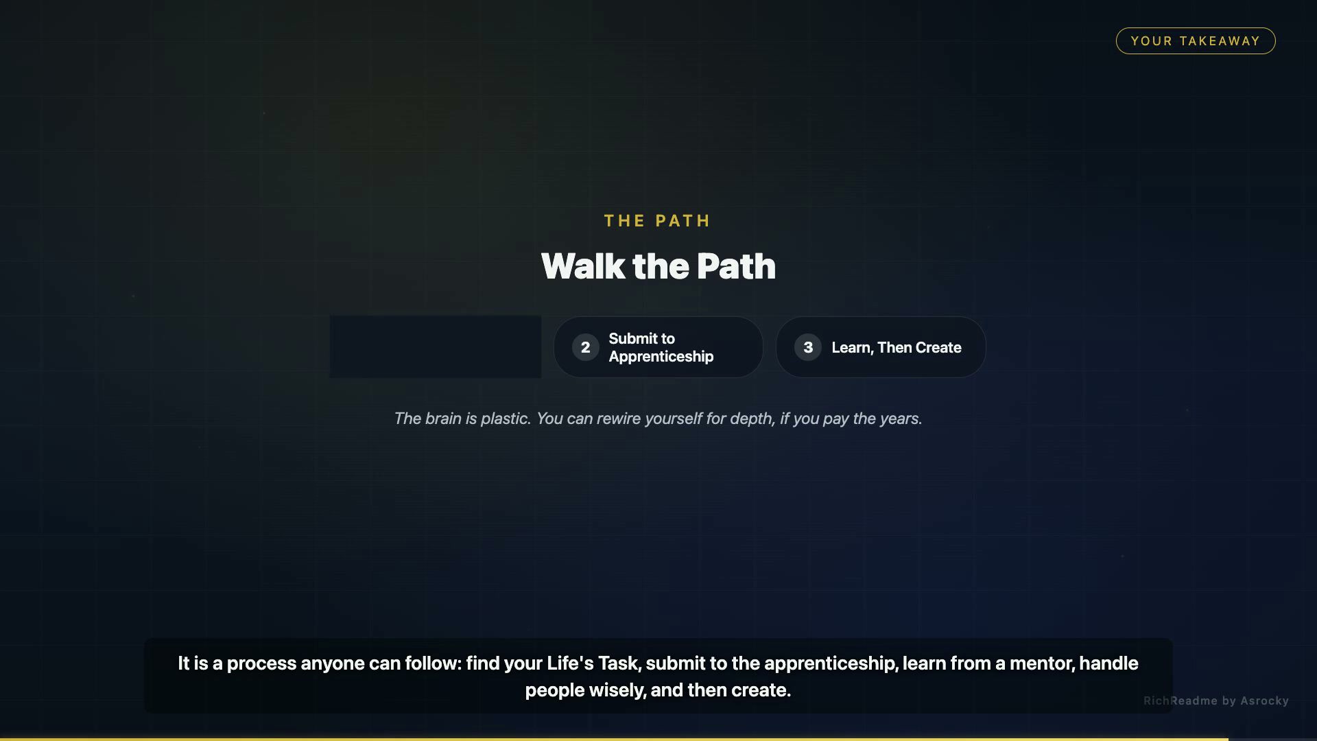 Walk the Path