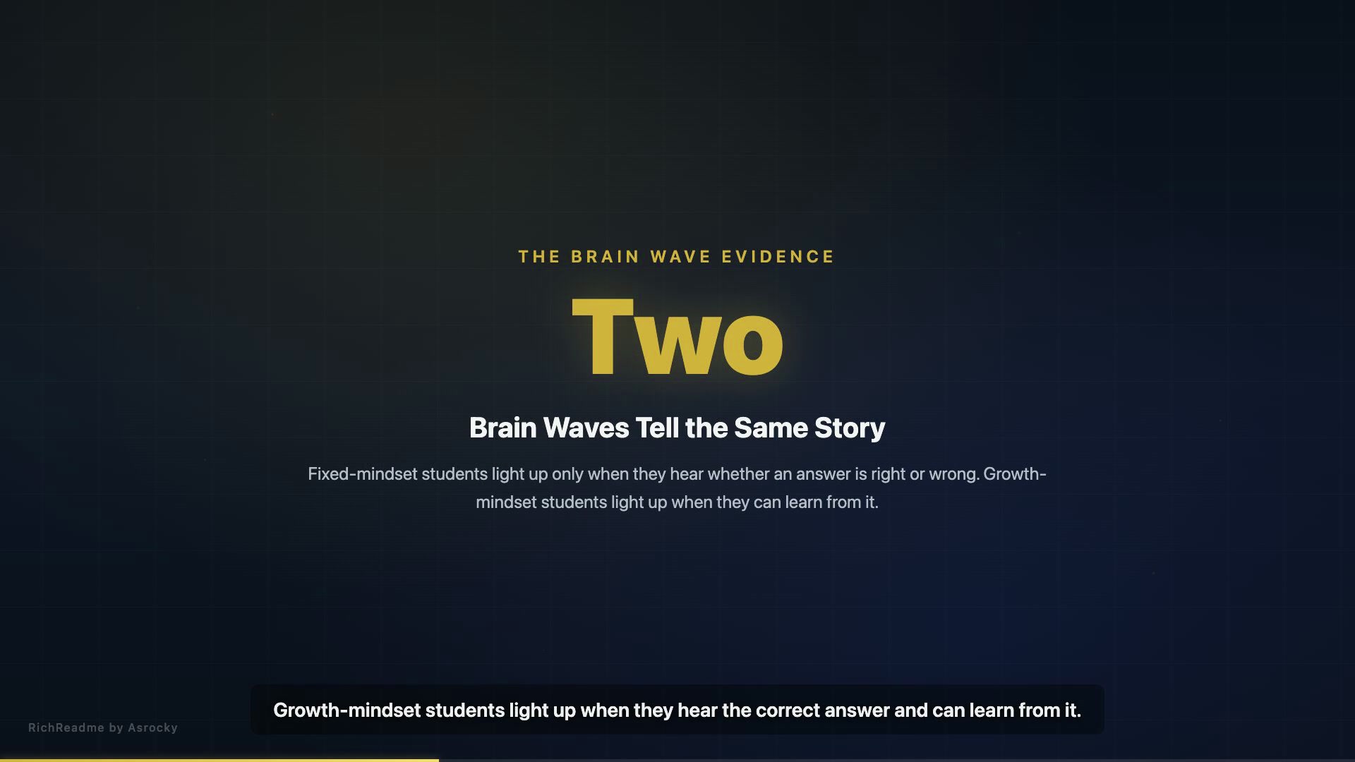 Book summary video frame