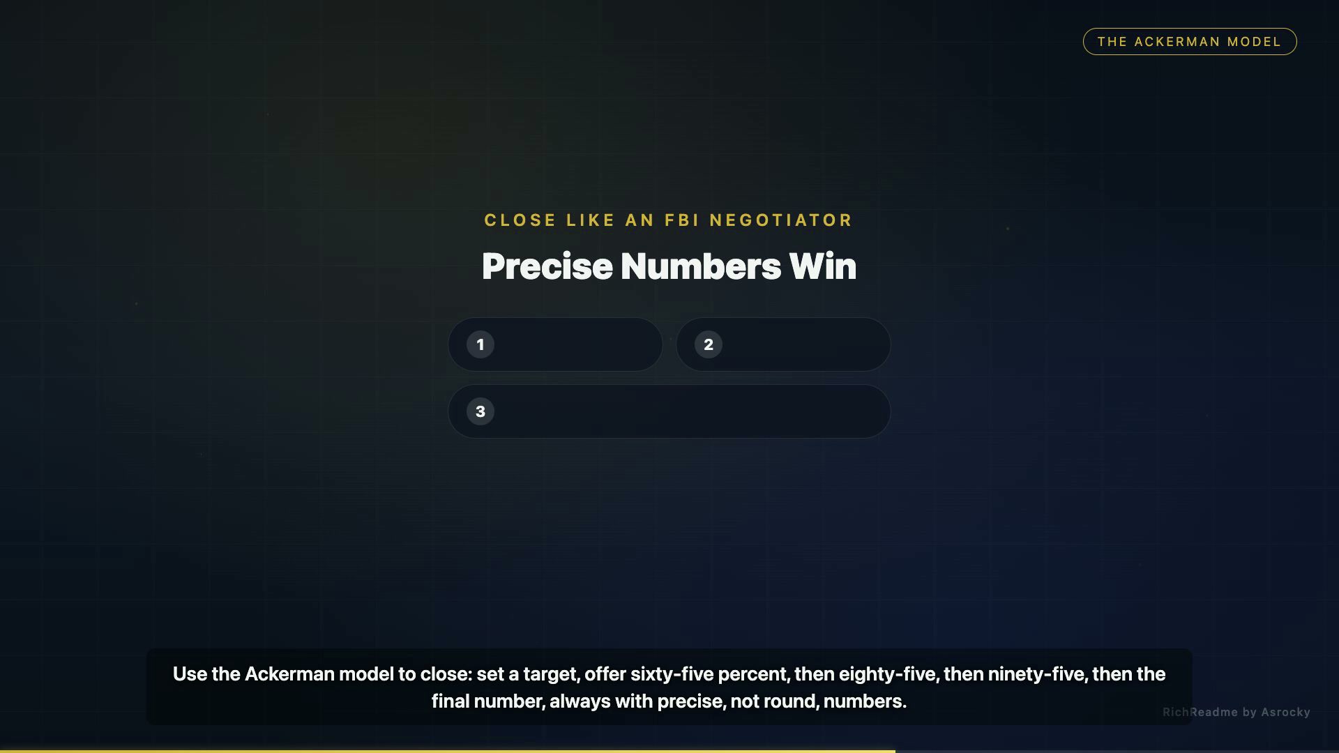 Precise Numbers Win