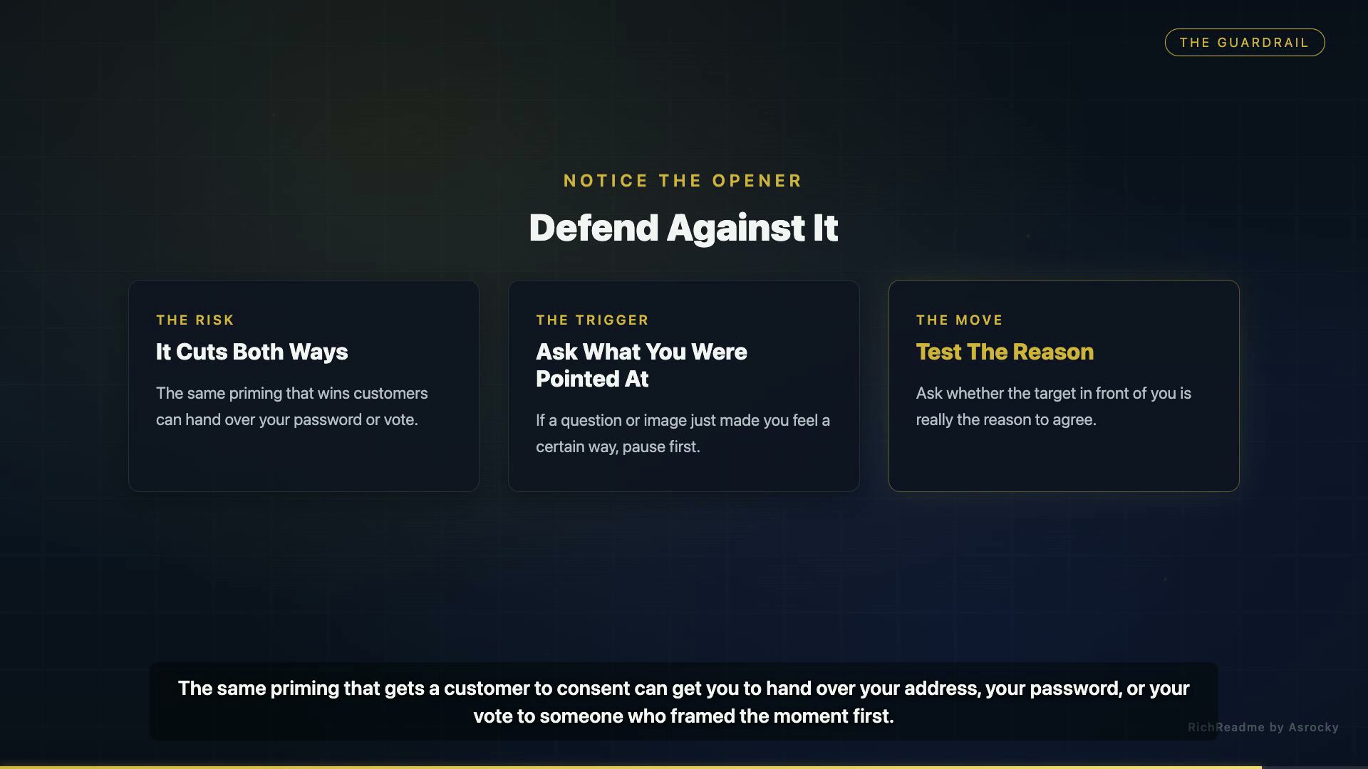 Defend Against It