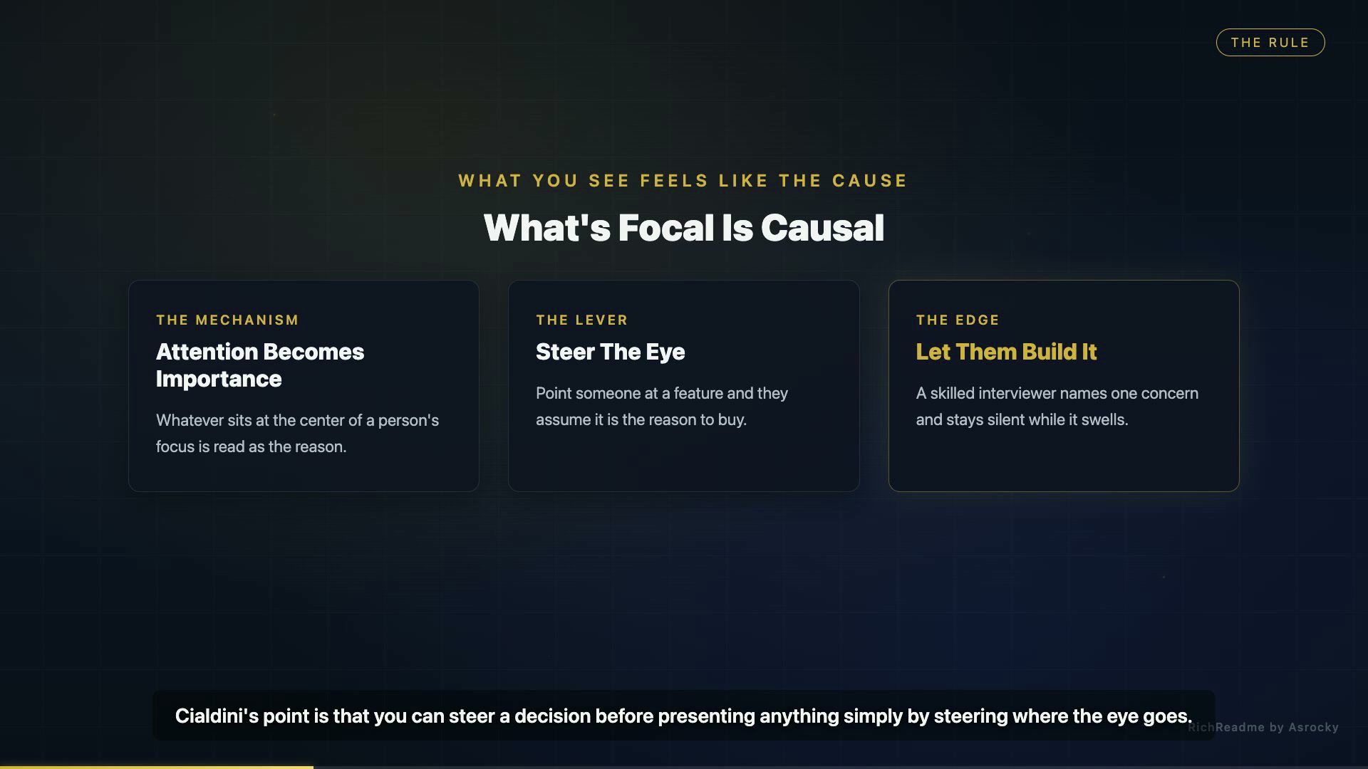 What's Focal Is Causal