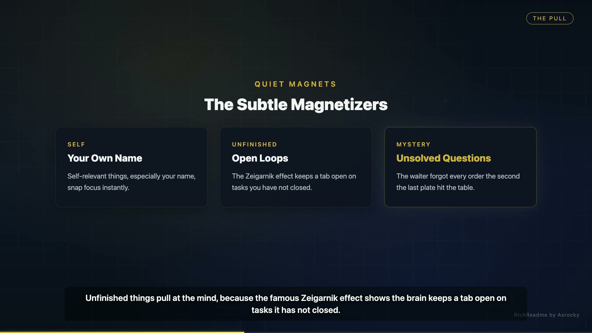 The Subtle Magnetizers
