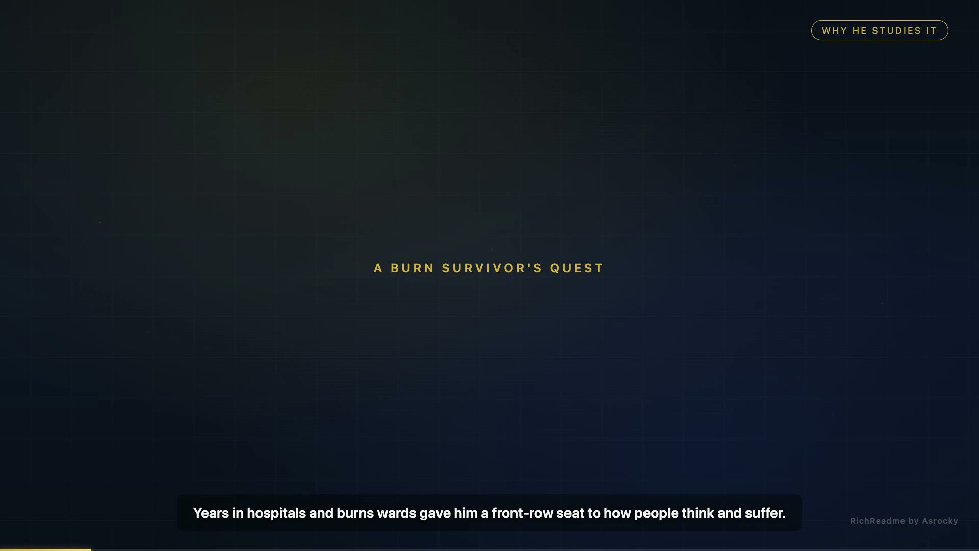 Irrationality Started in a Burns Ward