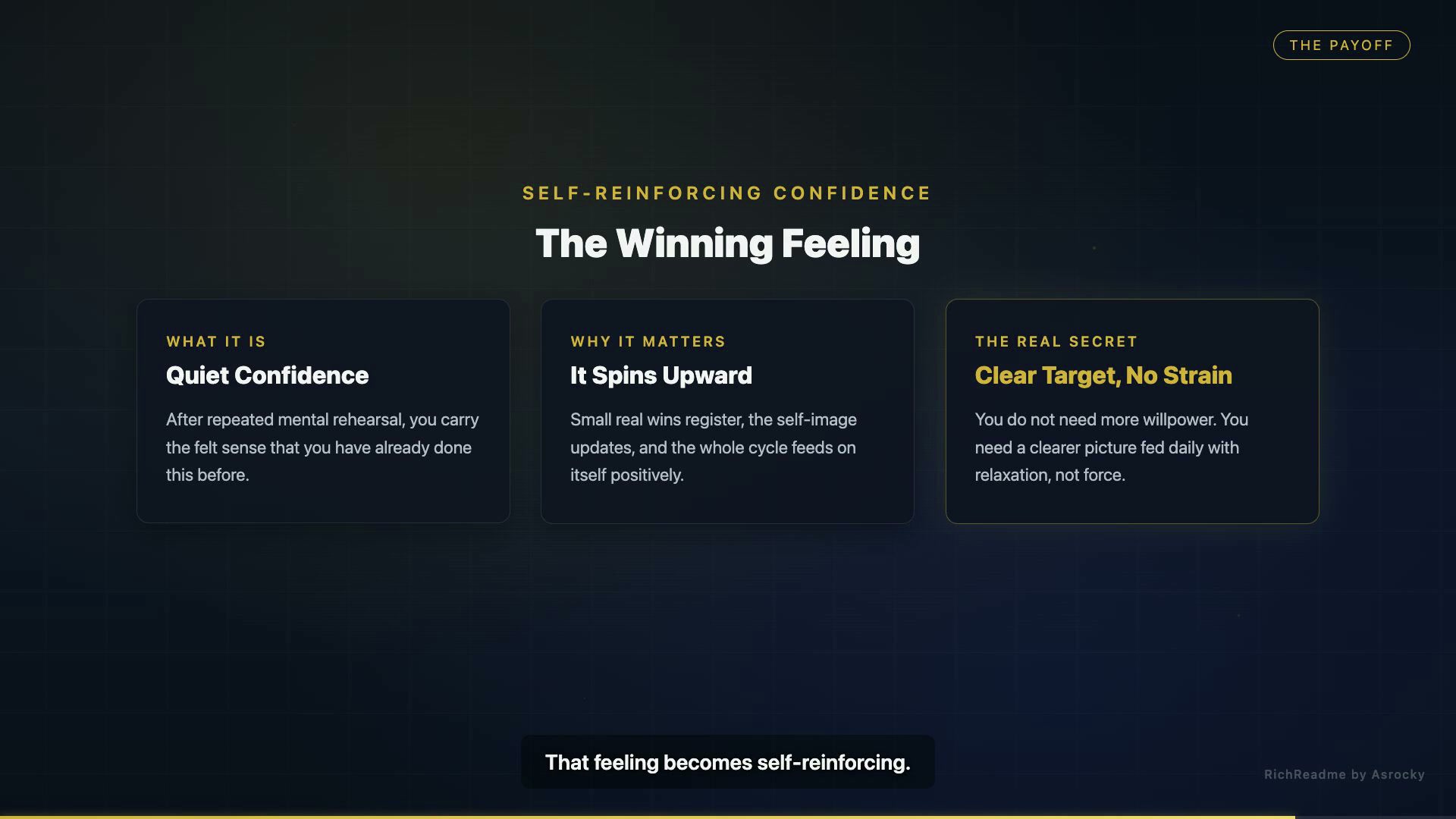 The Winning Feeling