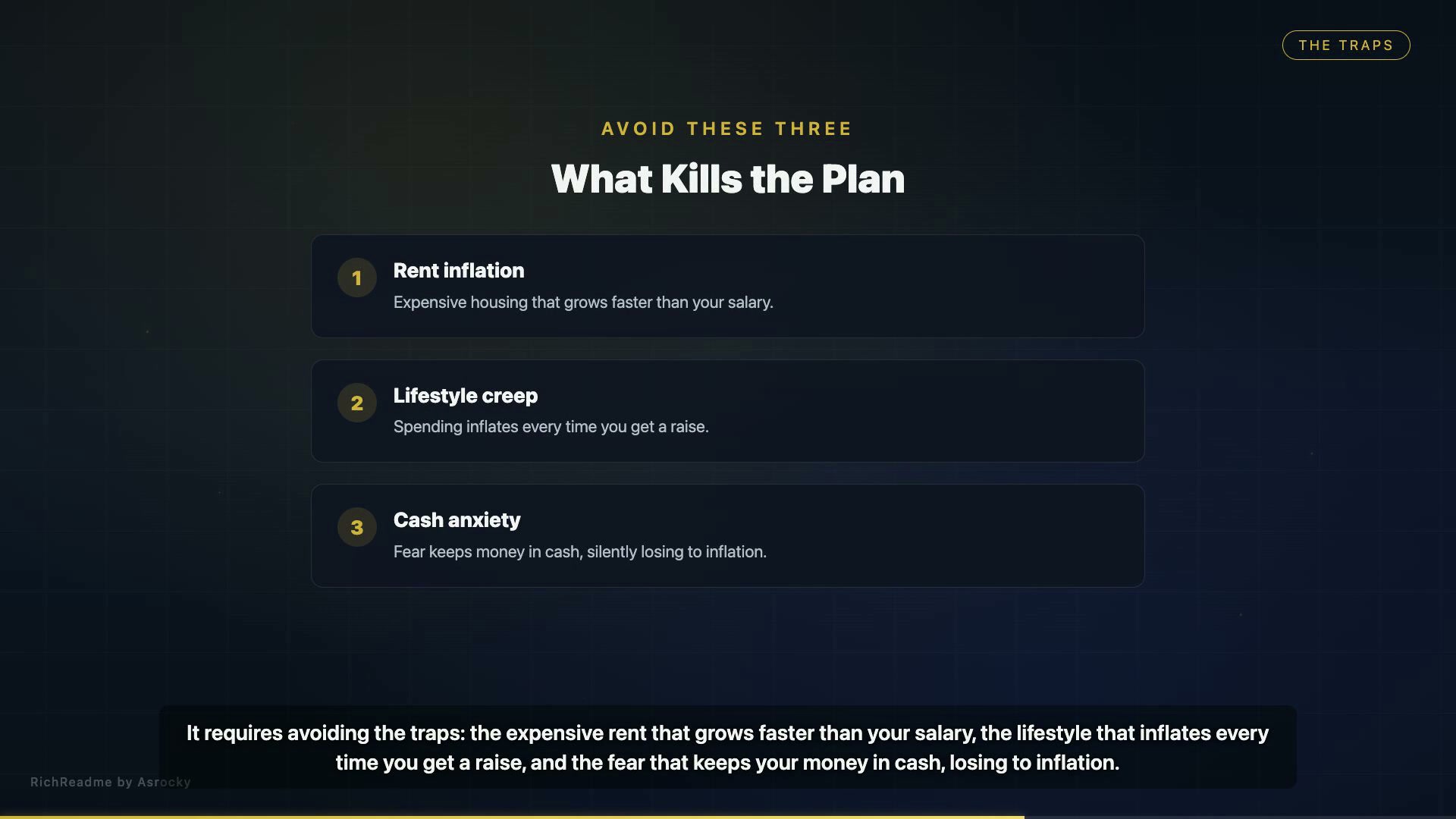 What Kills the Plan