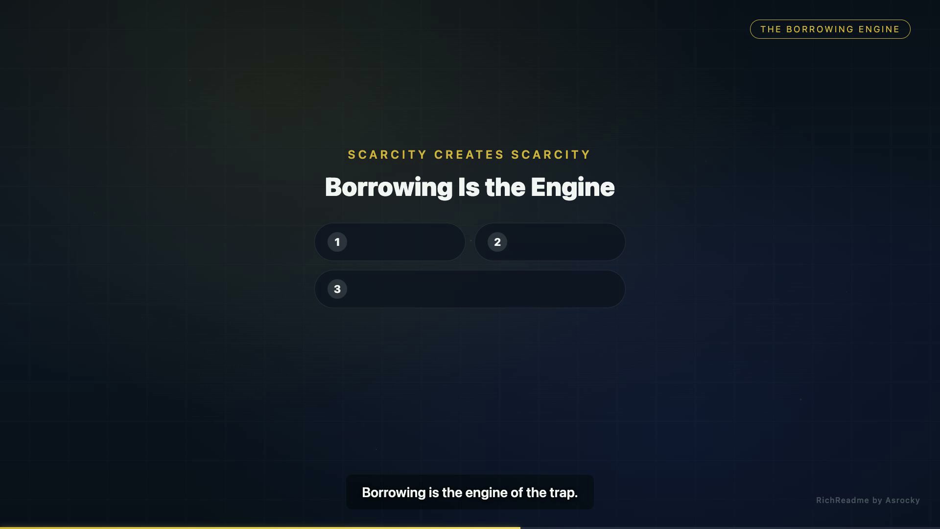 Borrowing Is the Engine