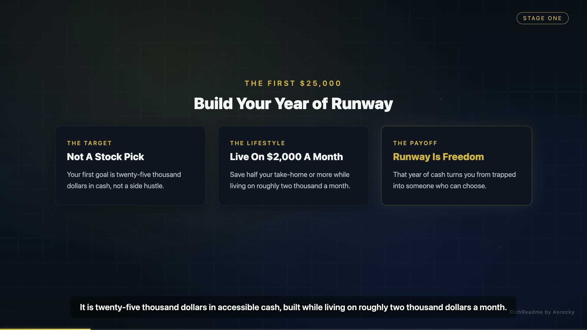 Build Your Year of Runway
