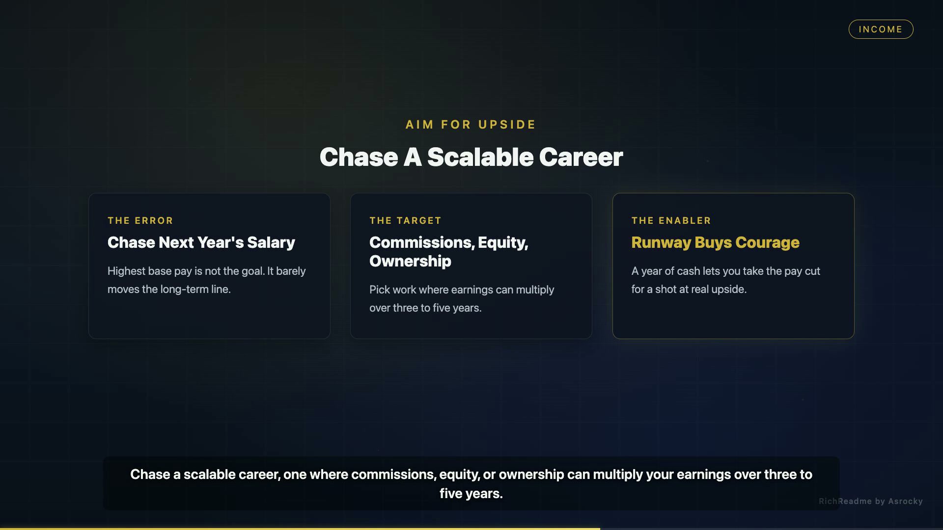Chase A Scalable Career