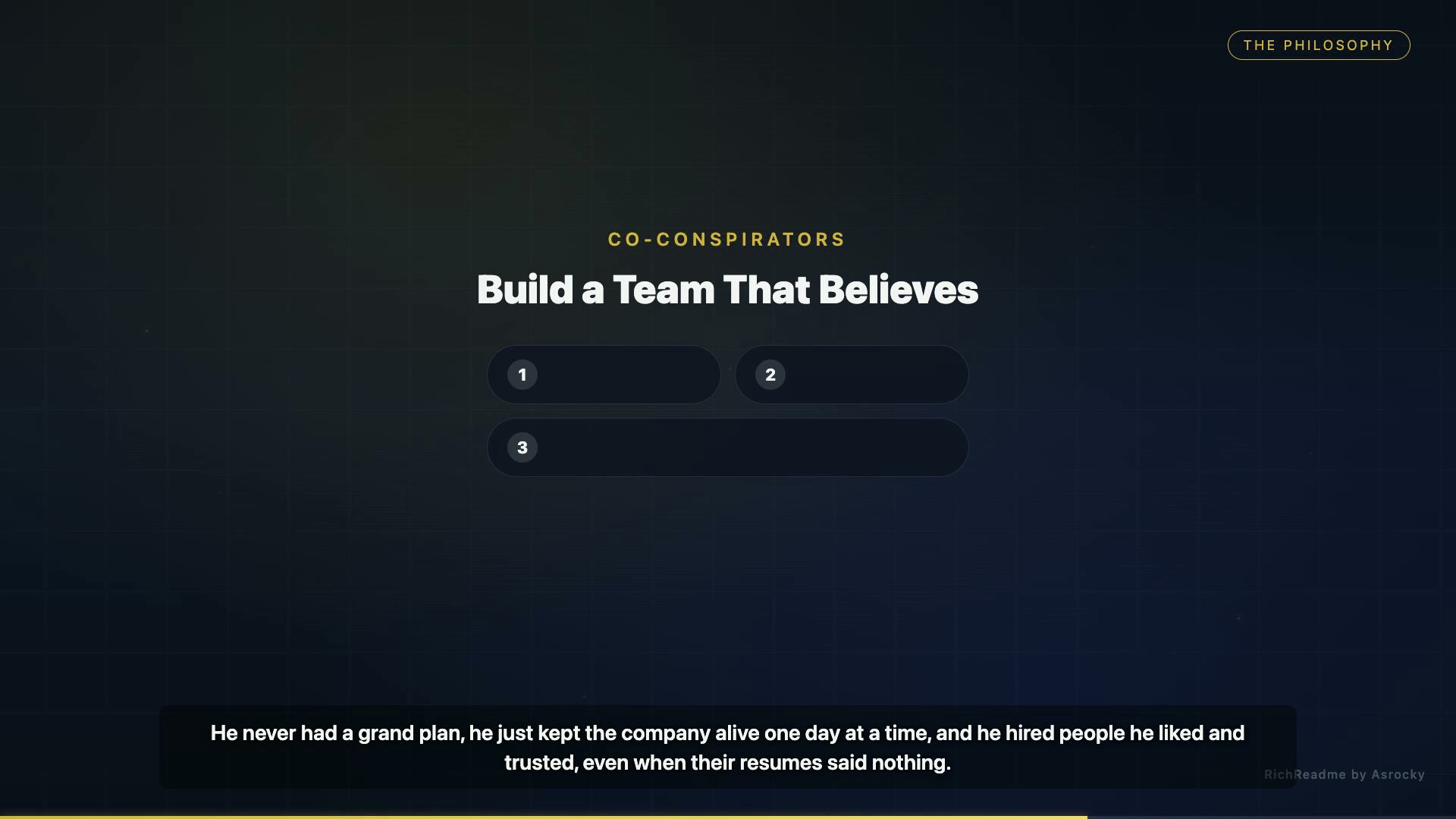 Build a Team That Believes