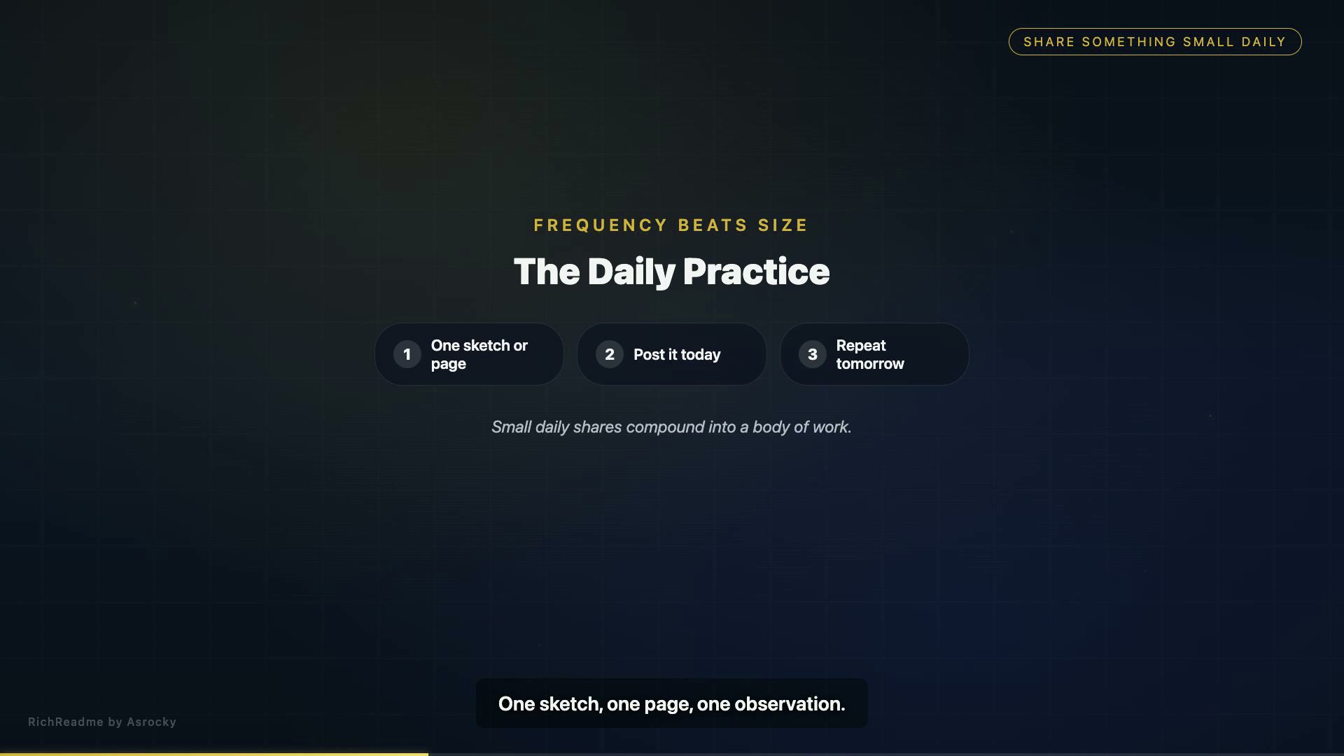 The Daily Practice