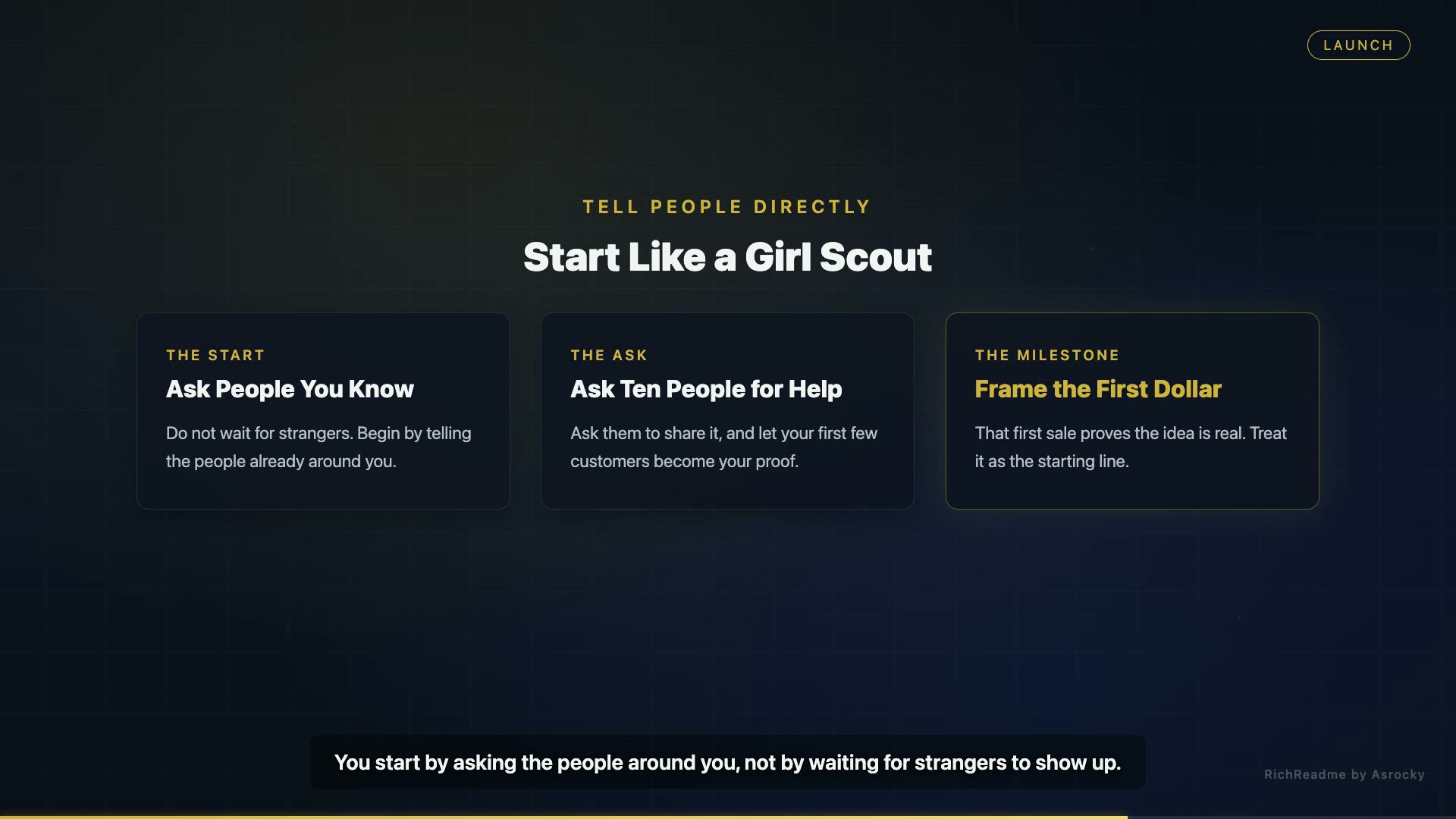 Start Like a Girl Scout