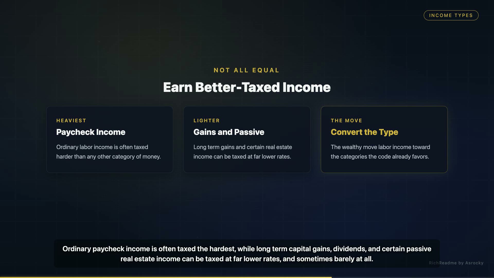 Earn Better-Taxed Income