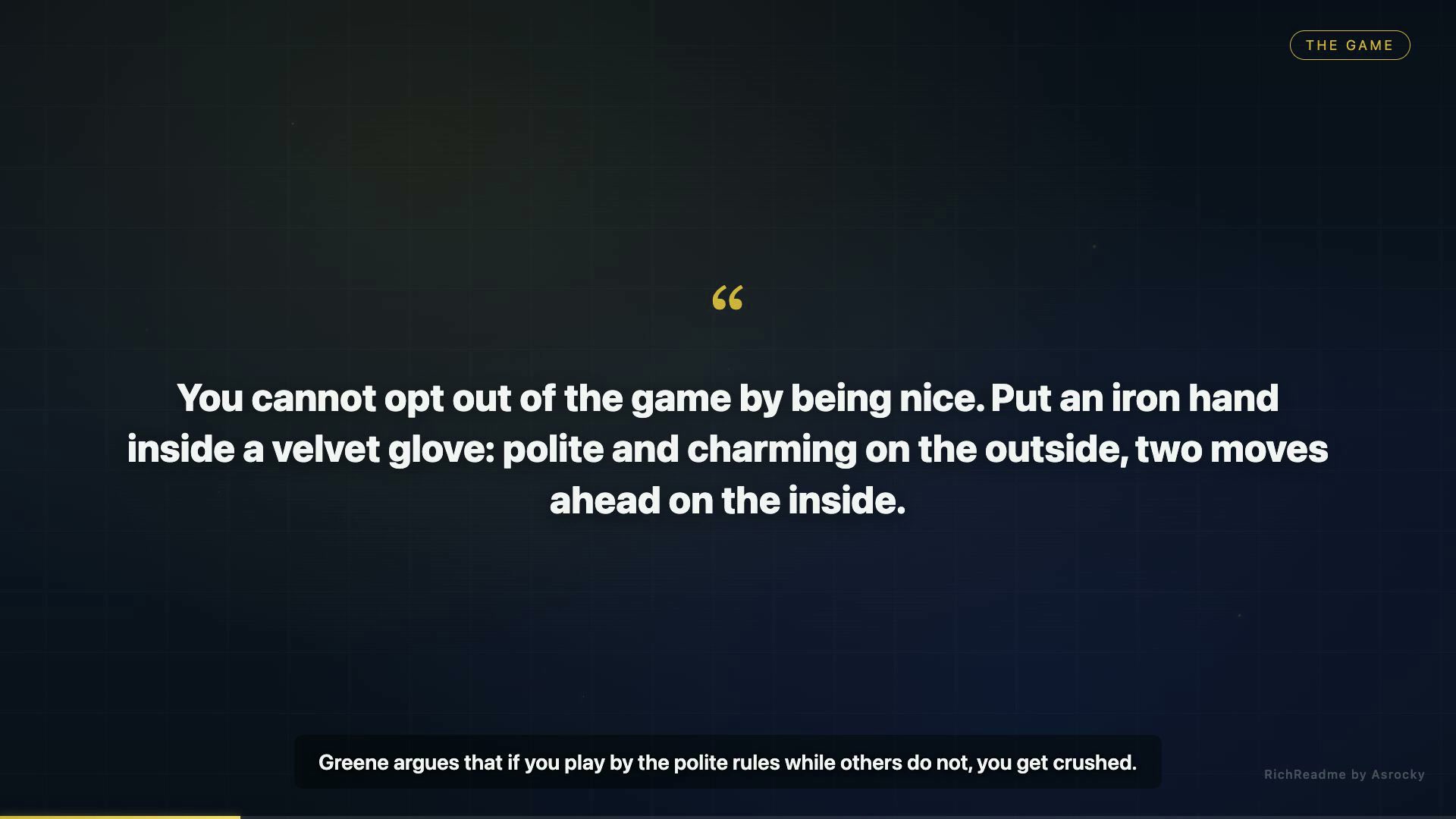 The Game