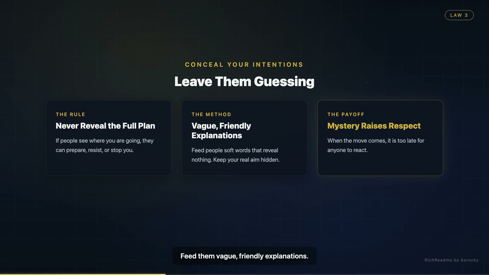 Leave Them Guessing