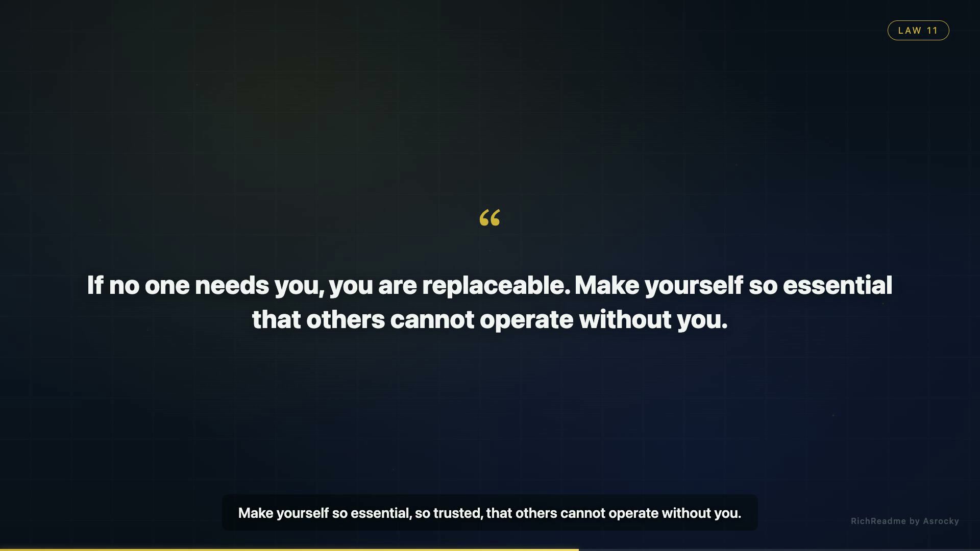 Law 11
