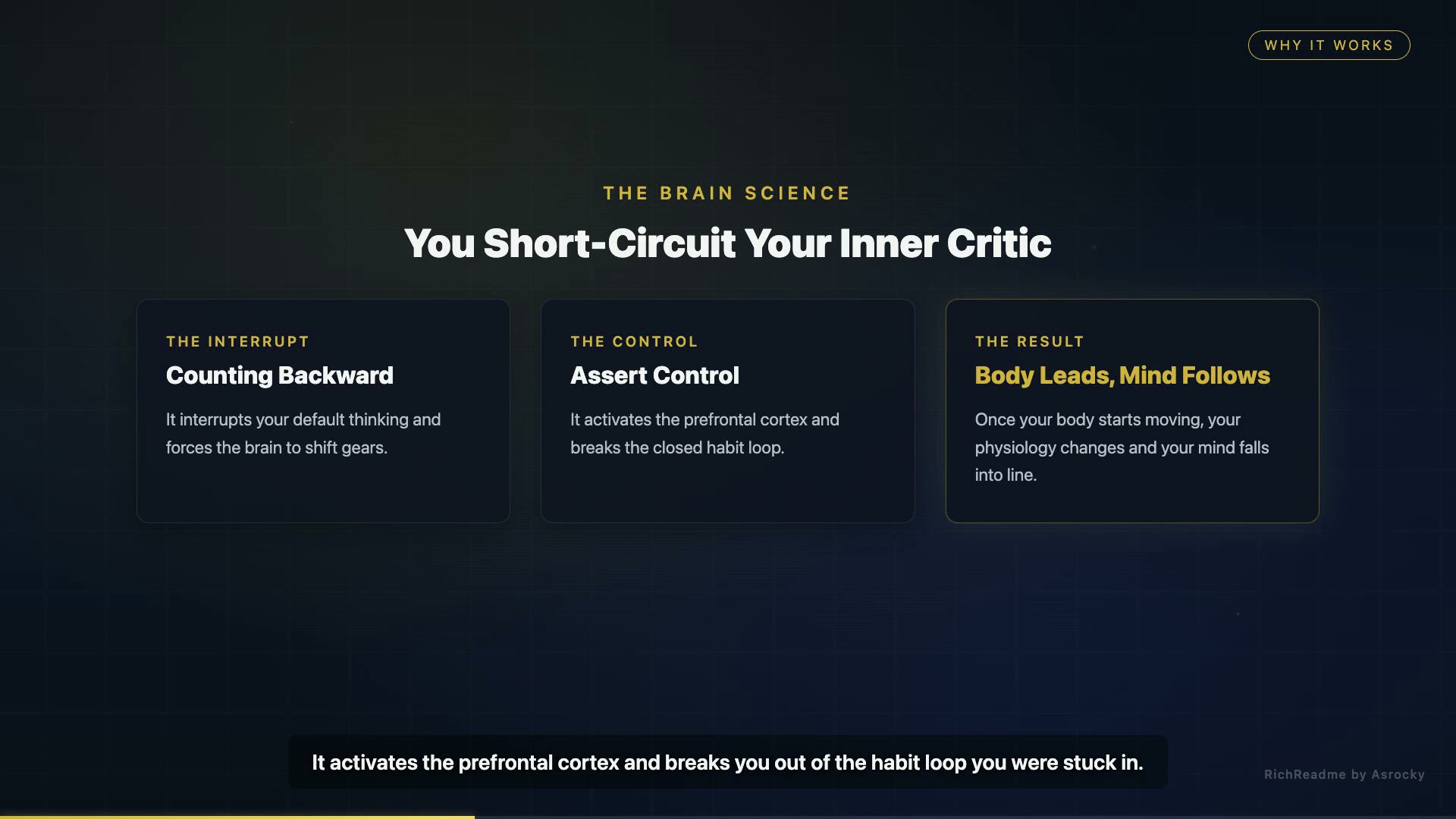 You Short-Circuit Your Inner Critic