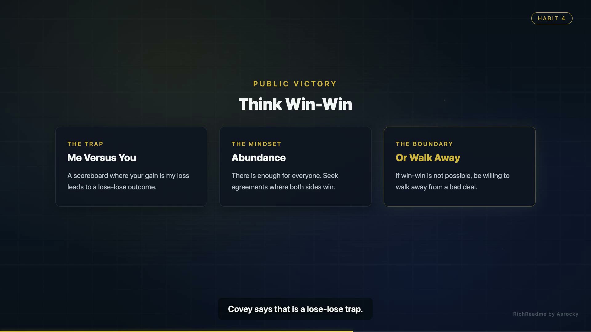 Think Win-Win
