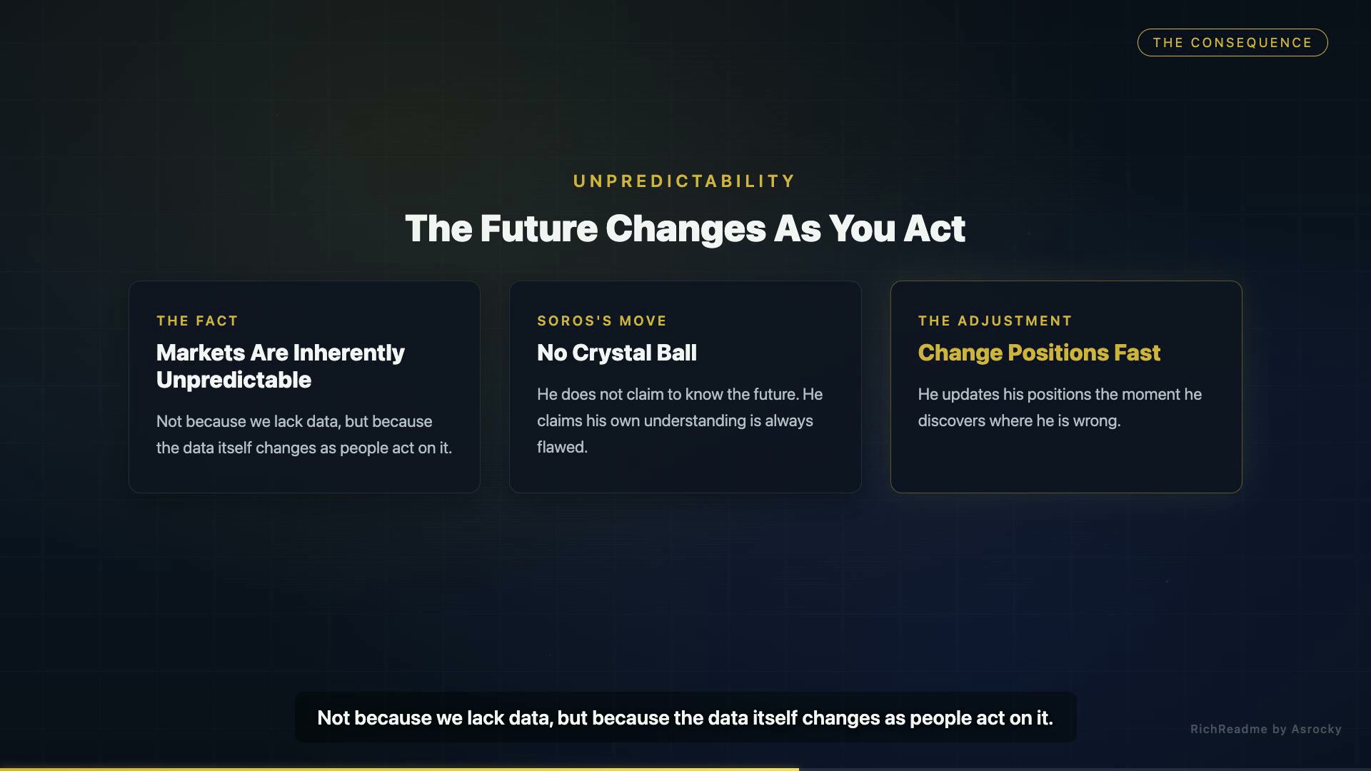 The Future Changes As You Act