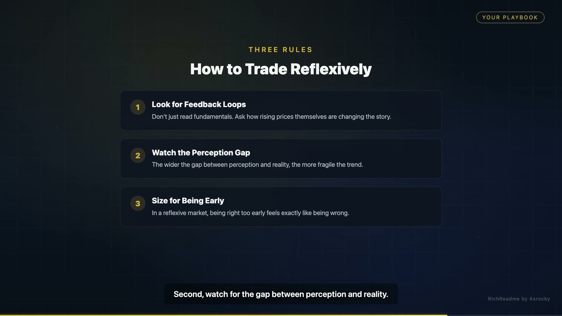How to Trade Reflexively
