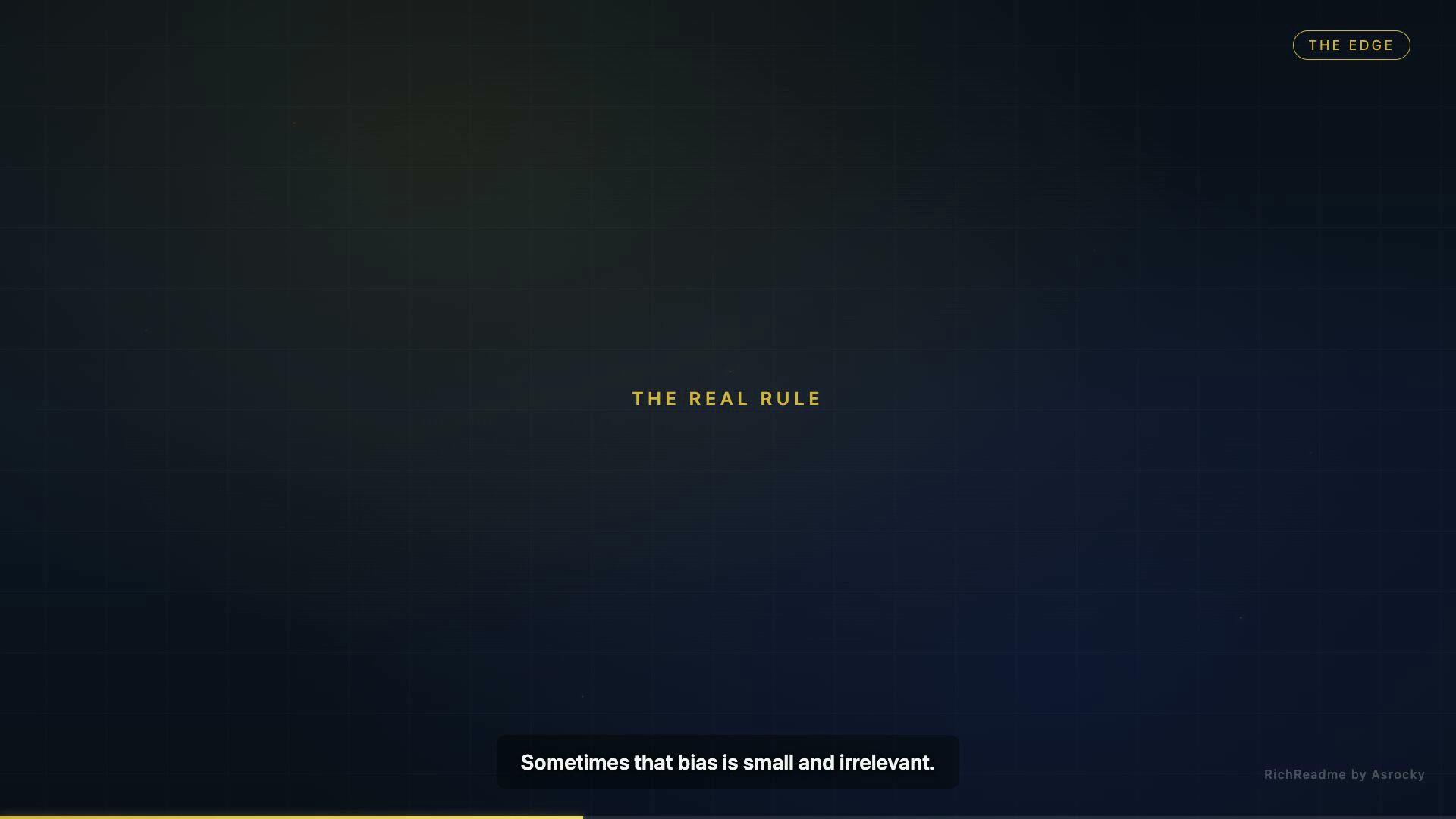 Markets Operate With a Built-In Bias