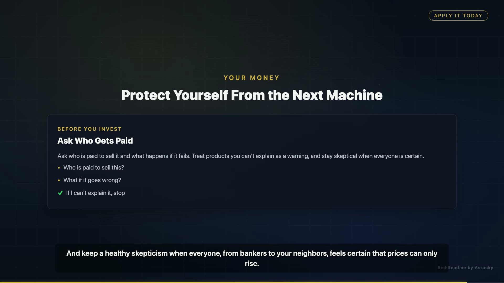 Protect Yourself From the Next Machine
