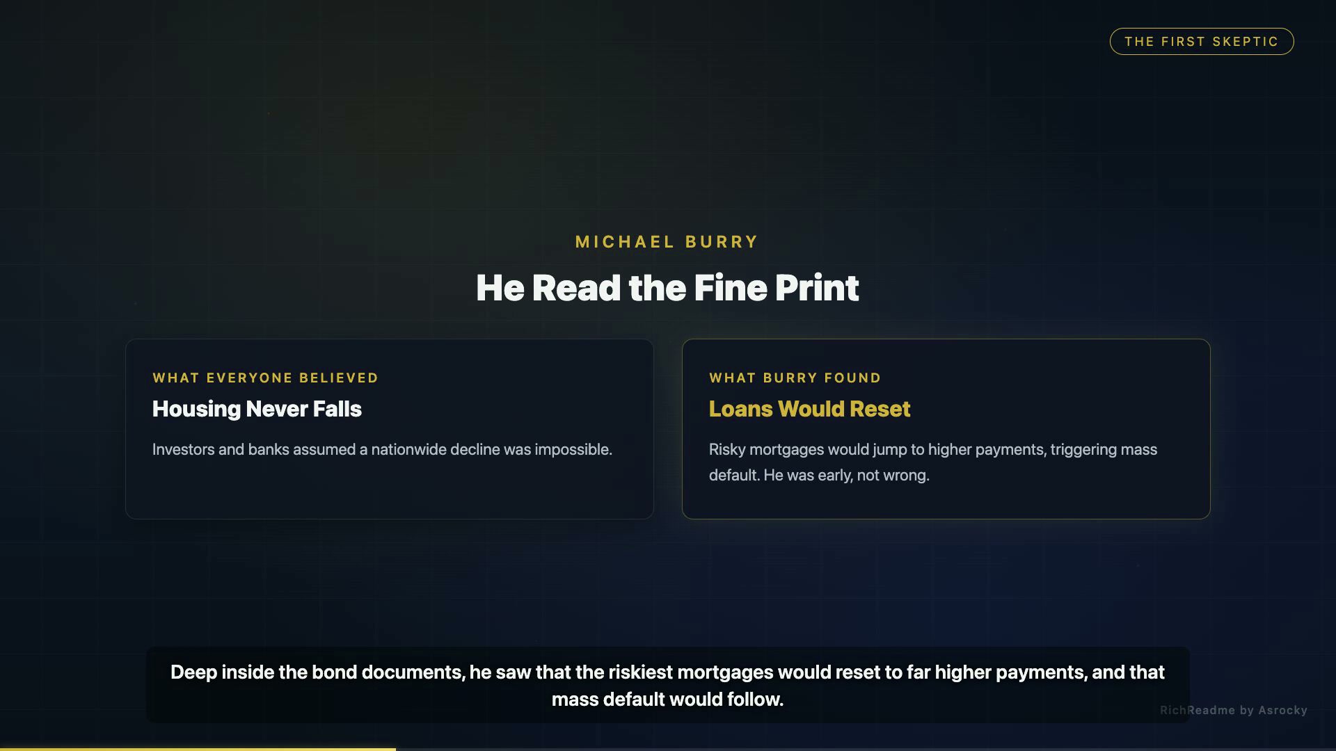 He Read the Fine Print