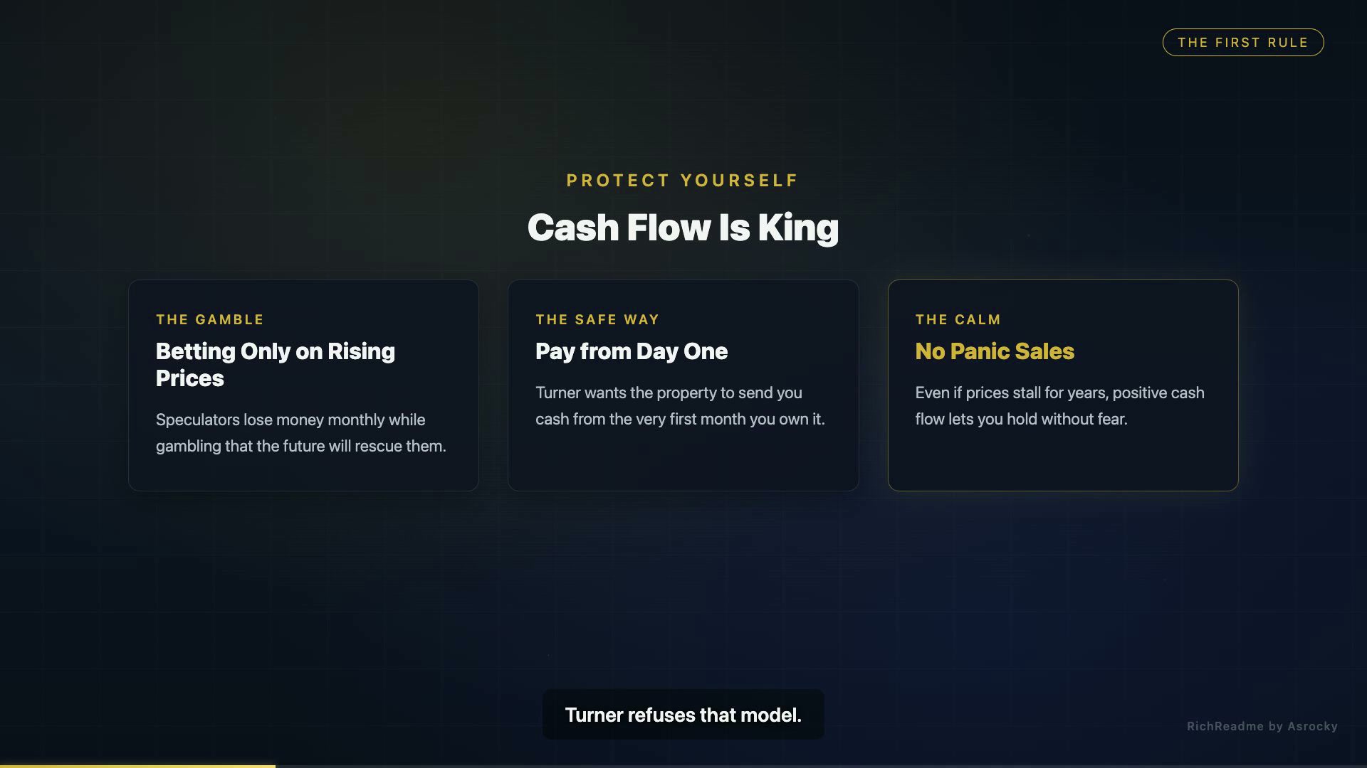 Cash Flow Is King
