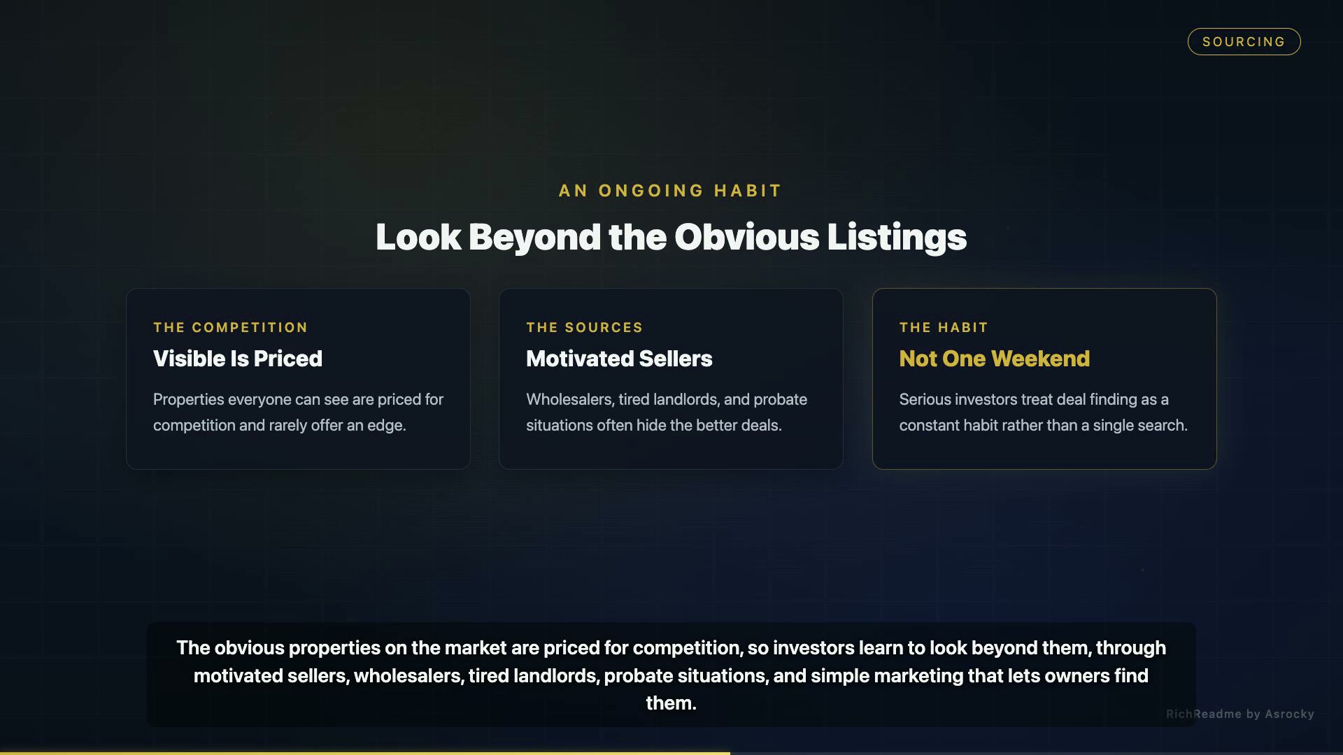 Look Beyond the Obvious Listings