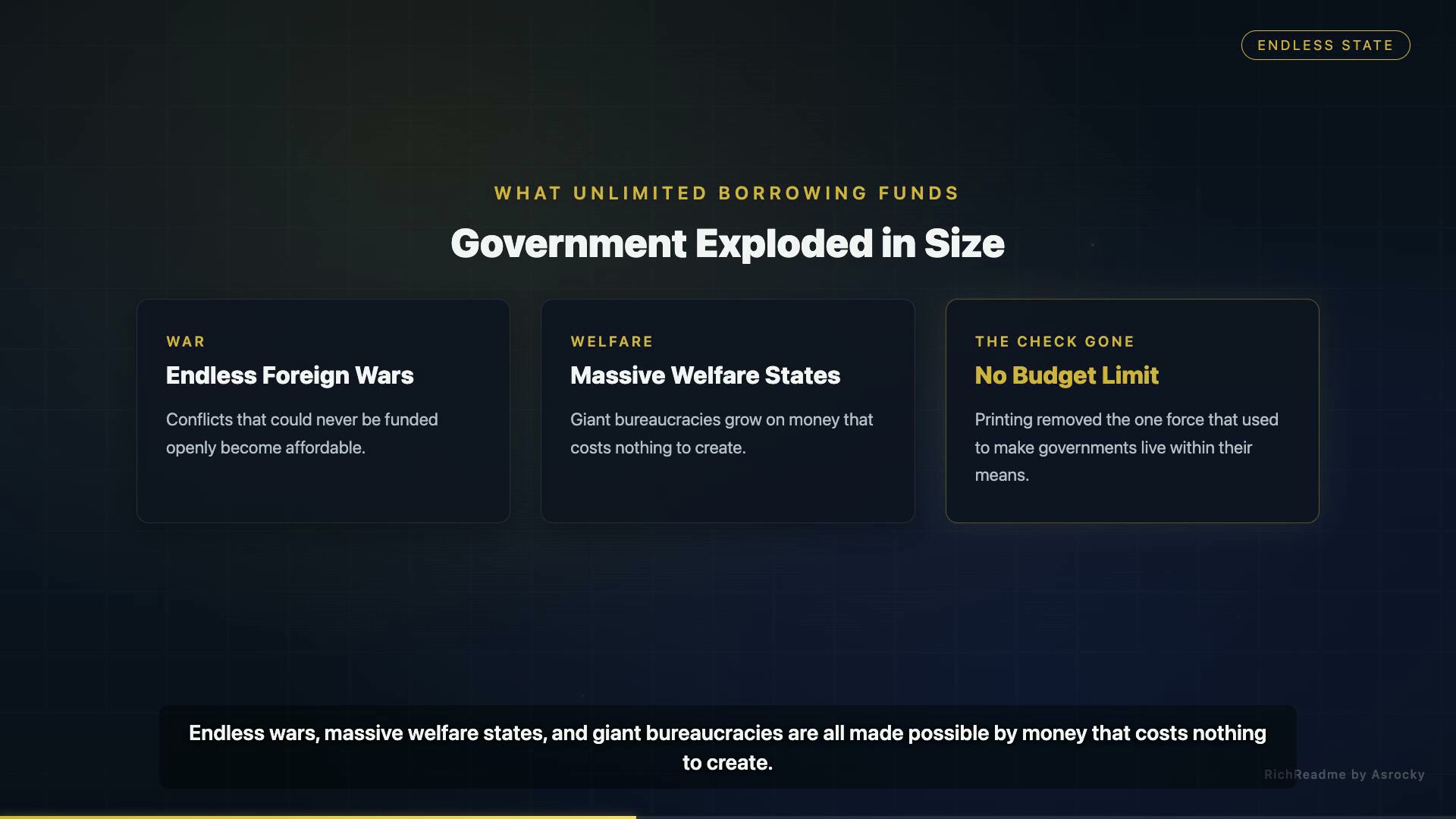 Government Exploded in Size