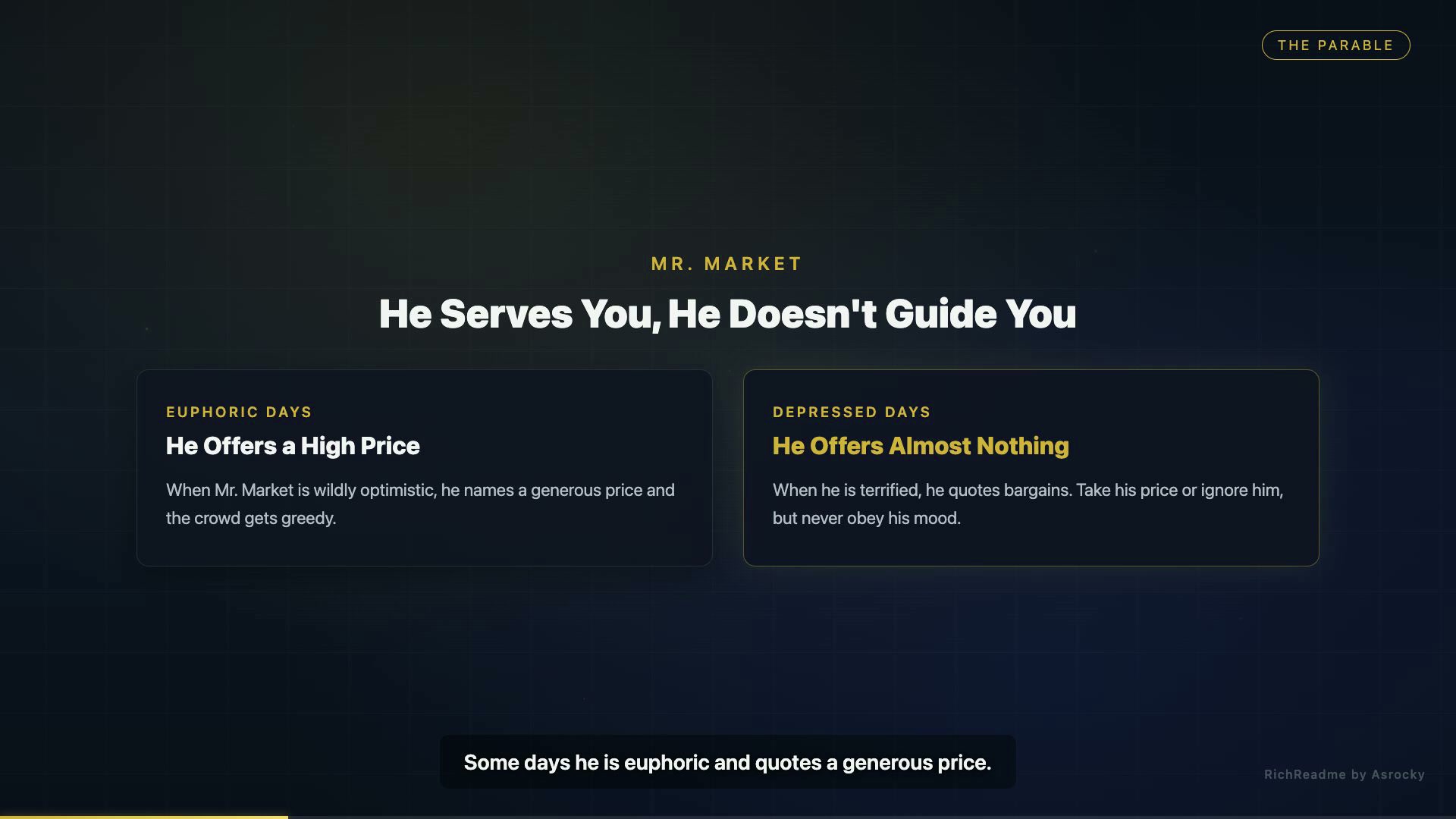 He Serves You, He Doesn't Guide You