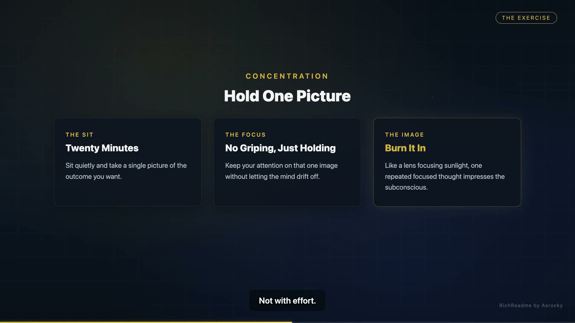 Hold One Picture
