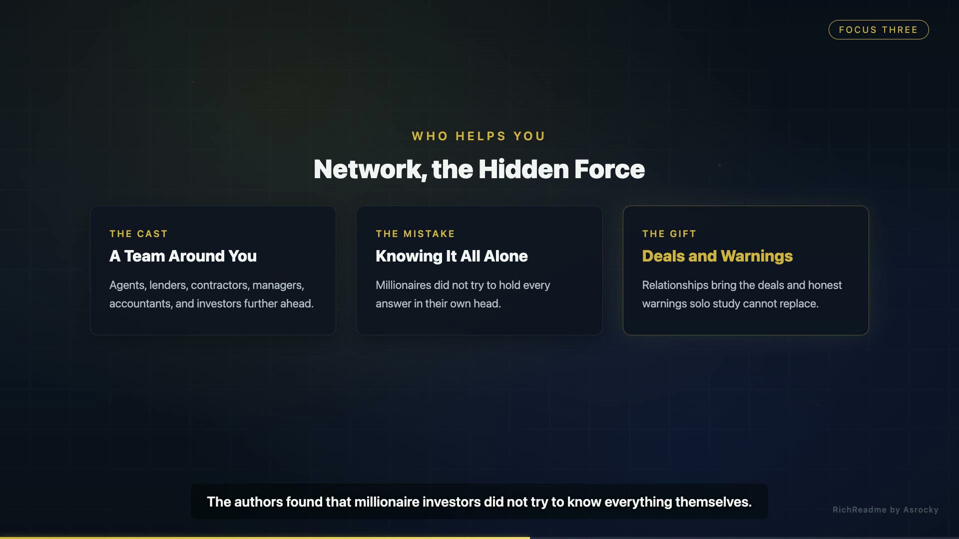 Network, the Hidden Force